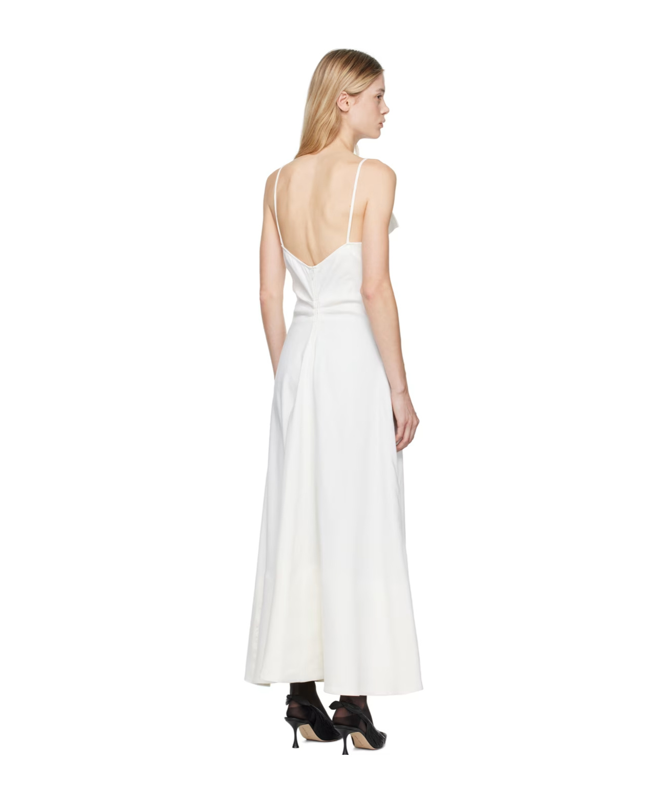 Shop Proenza Schouler Ruby Thin Strap Dress In White