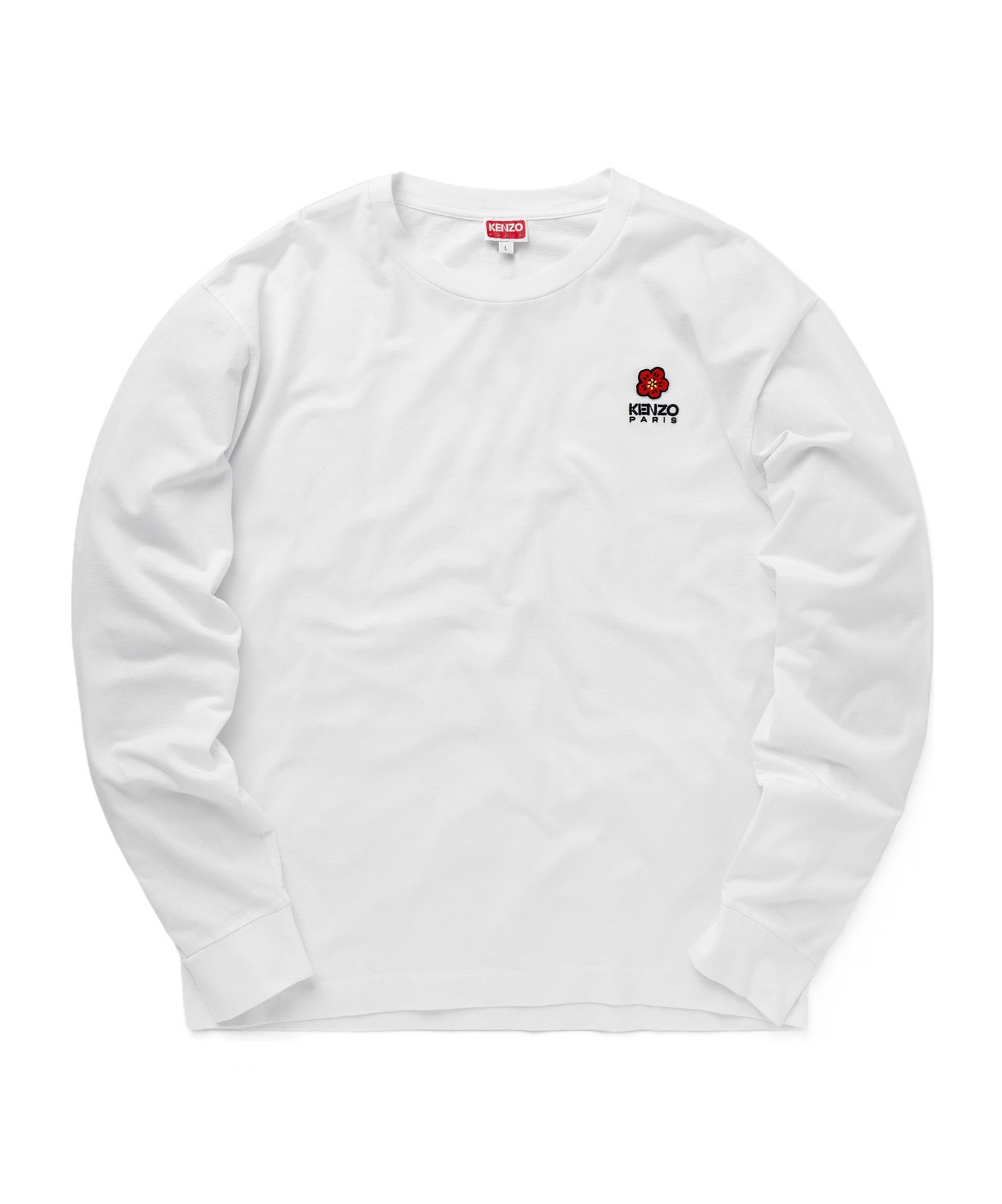 Kenzo Long-sleeved T-shirt In White