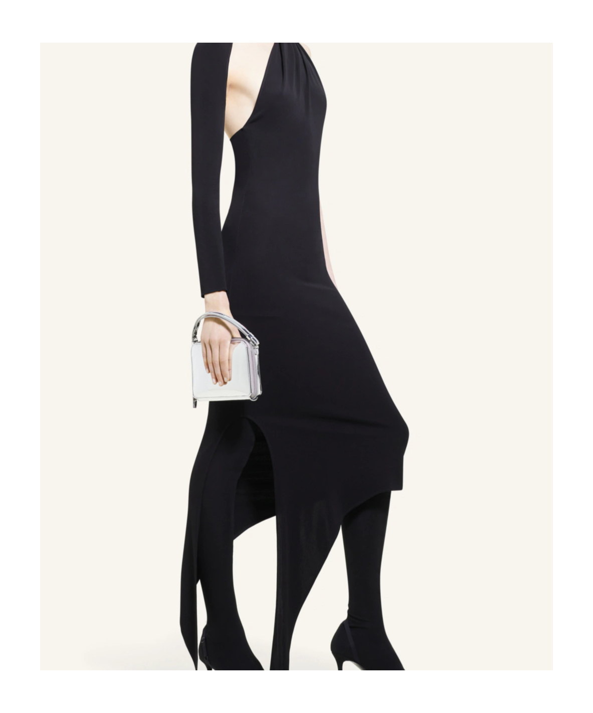 Courrèges Courreges Women Cloud Chained Bag In White