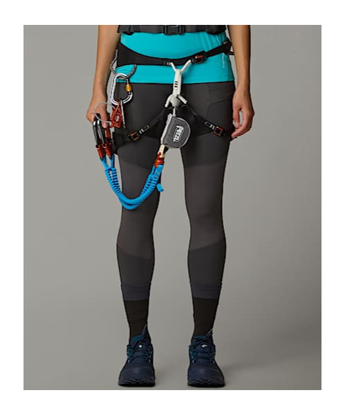 The North Face Womens Felik Alpine Leggings In Coal Gray-asphalt Gray