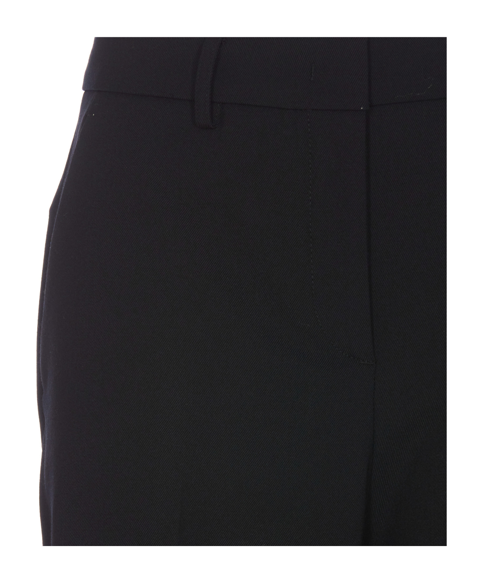 Pinko Paraguay Twill Weaved Trousers In Black