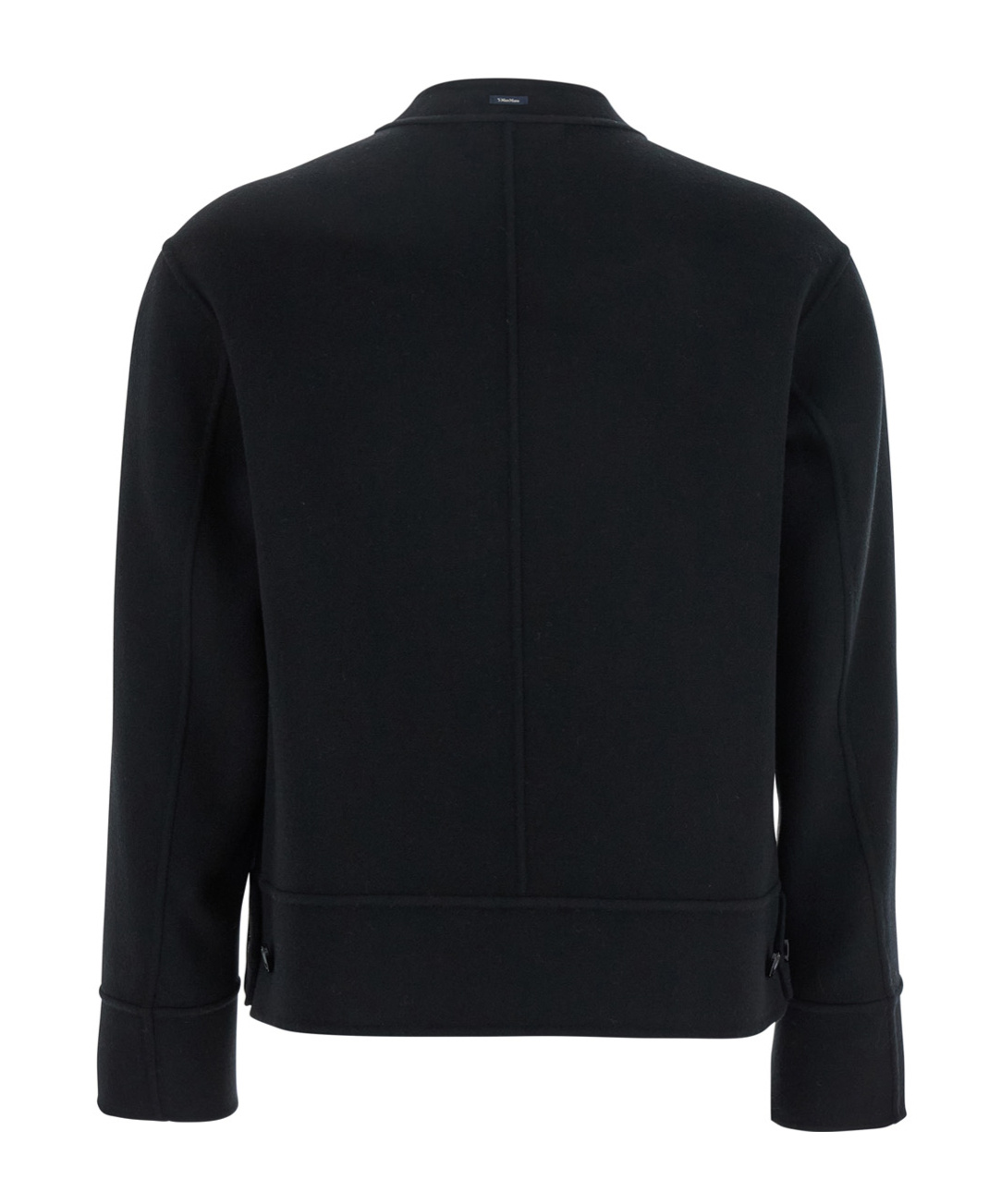 Max Mara Long-sleeved Casual Jacket In Black