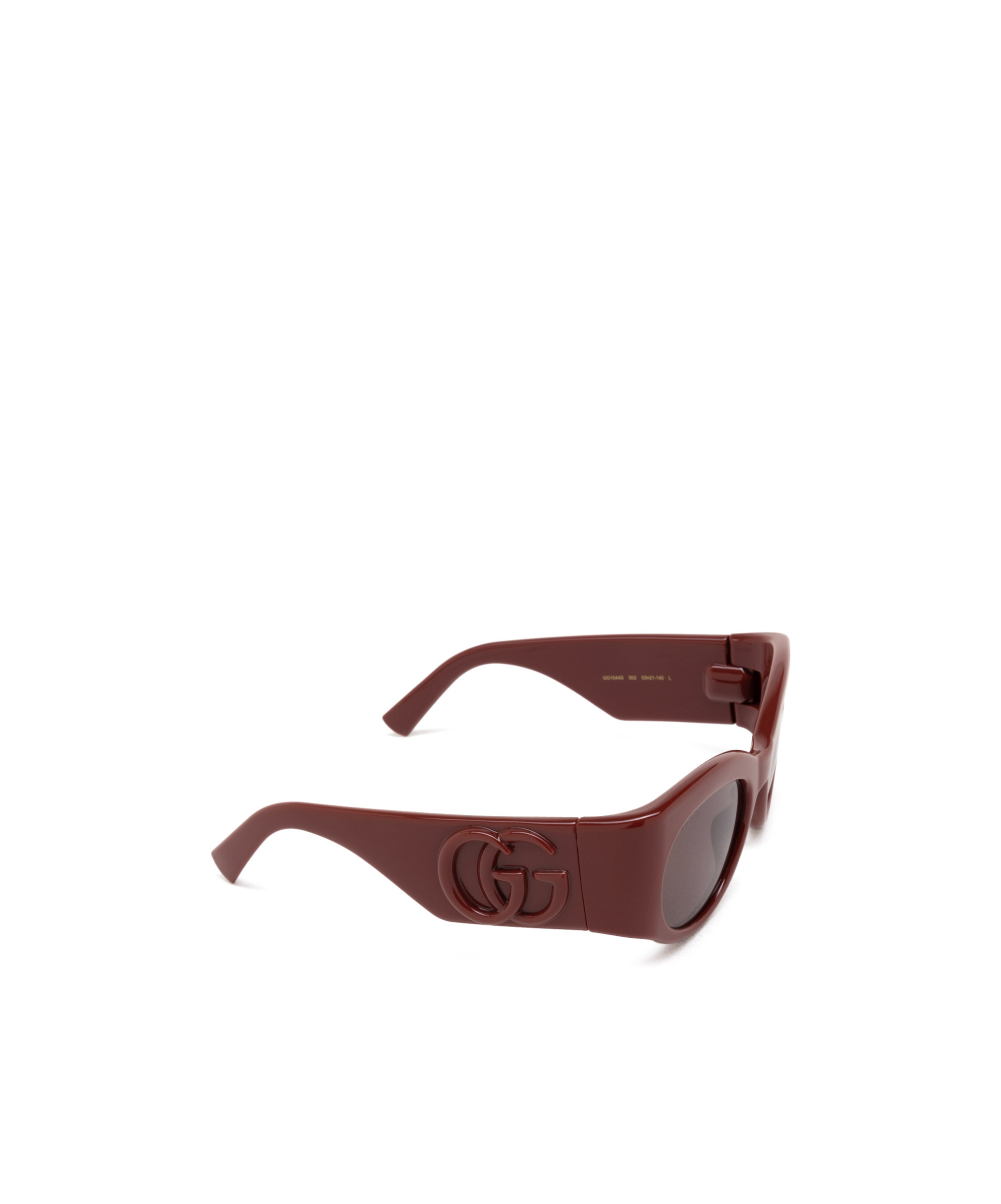 Gucci Oval-frame Sunglasses In Brown
