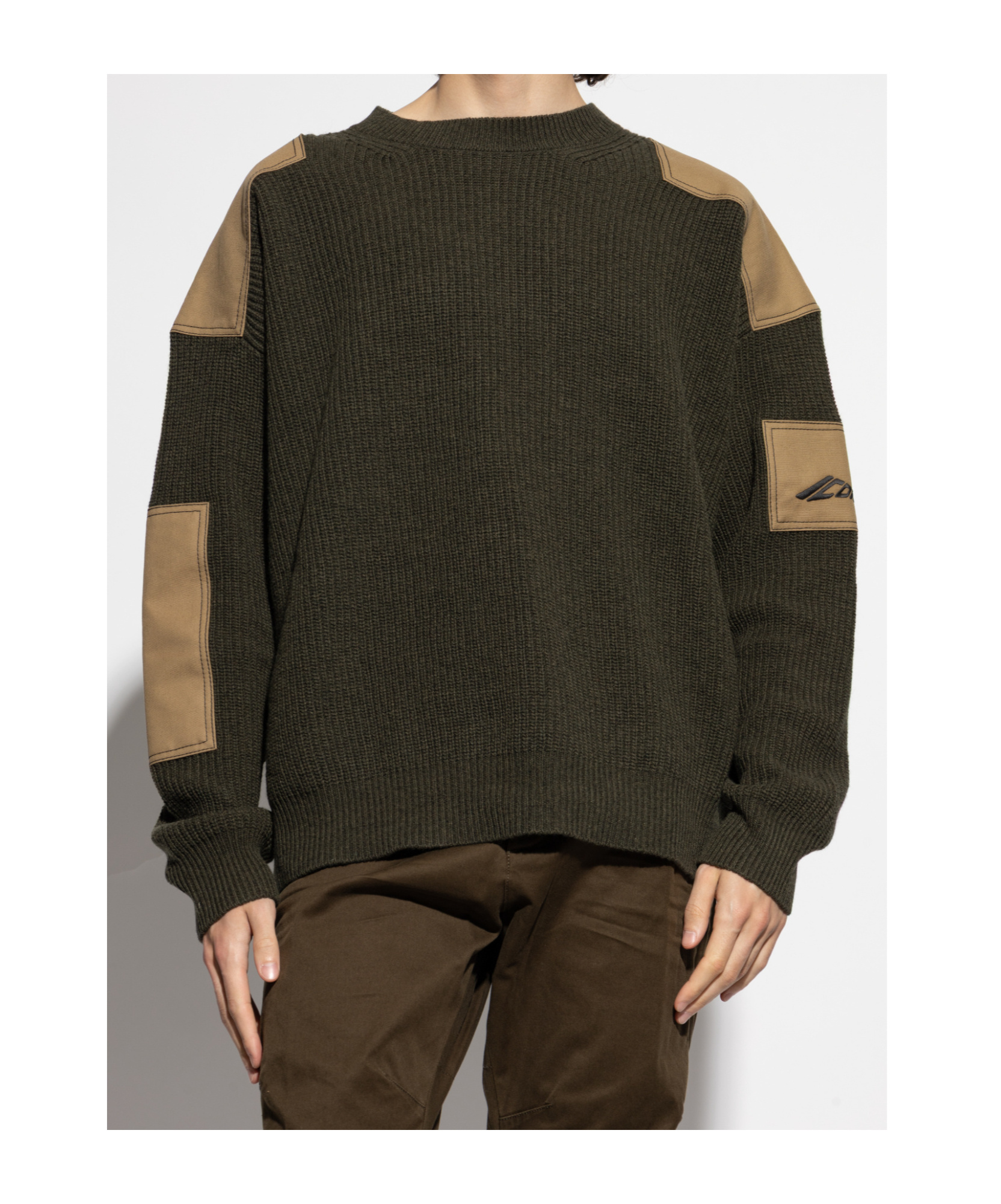 Dsquared2 Long Sleeve Sweater In Green