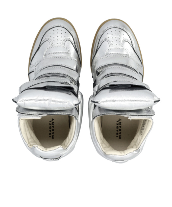 Isabel Marant Round-toe High-top Casual Shoes In Gray