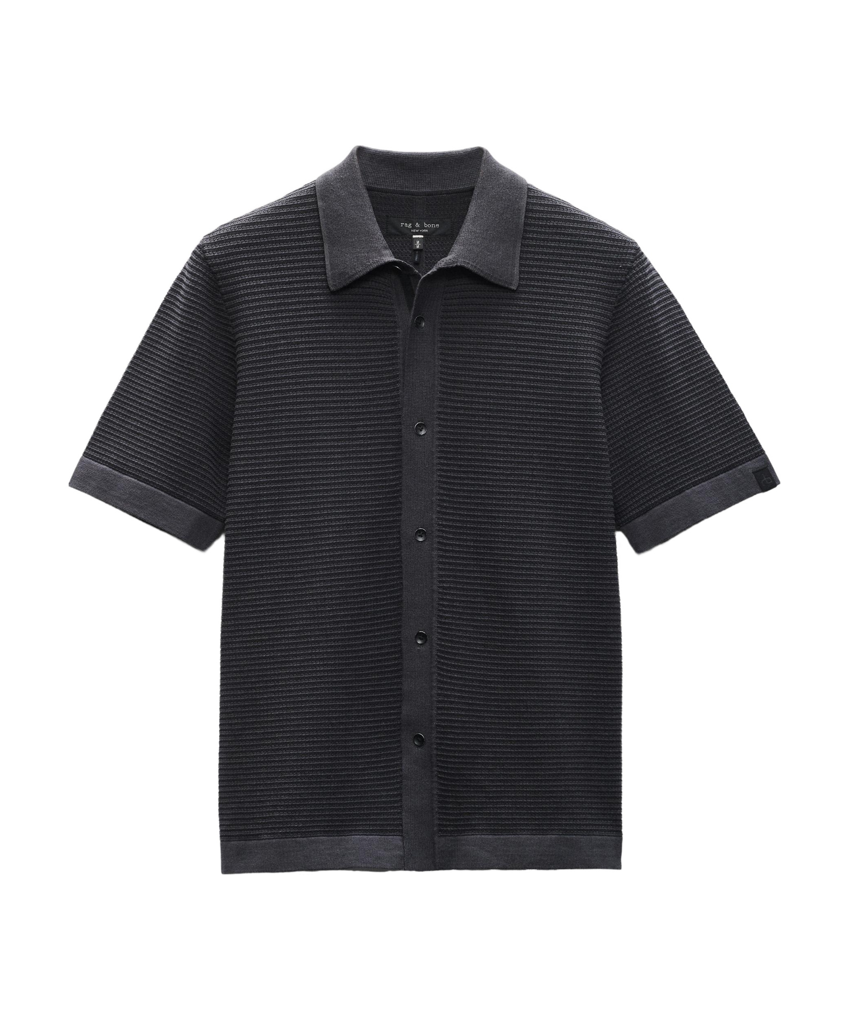Rag & Bone Harvey Striped Jacquard-knit Shirt