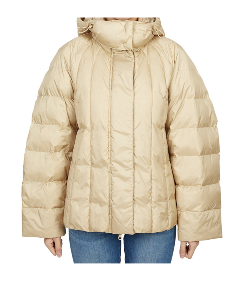 Max Mara Long Sleeve Cotton Coat In White