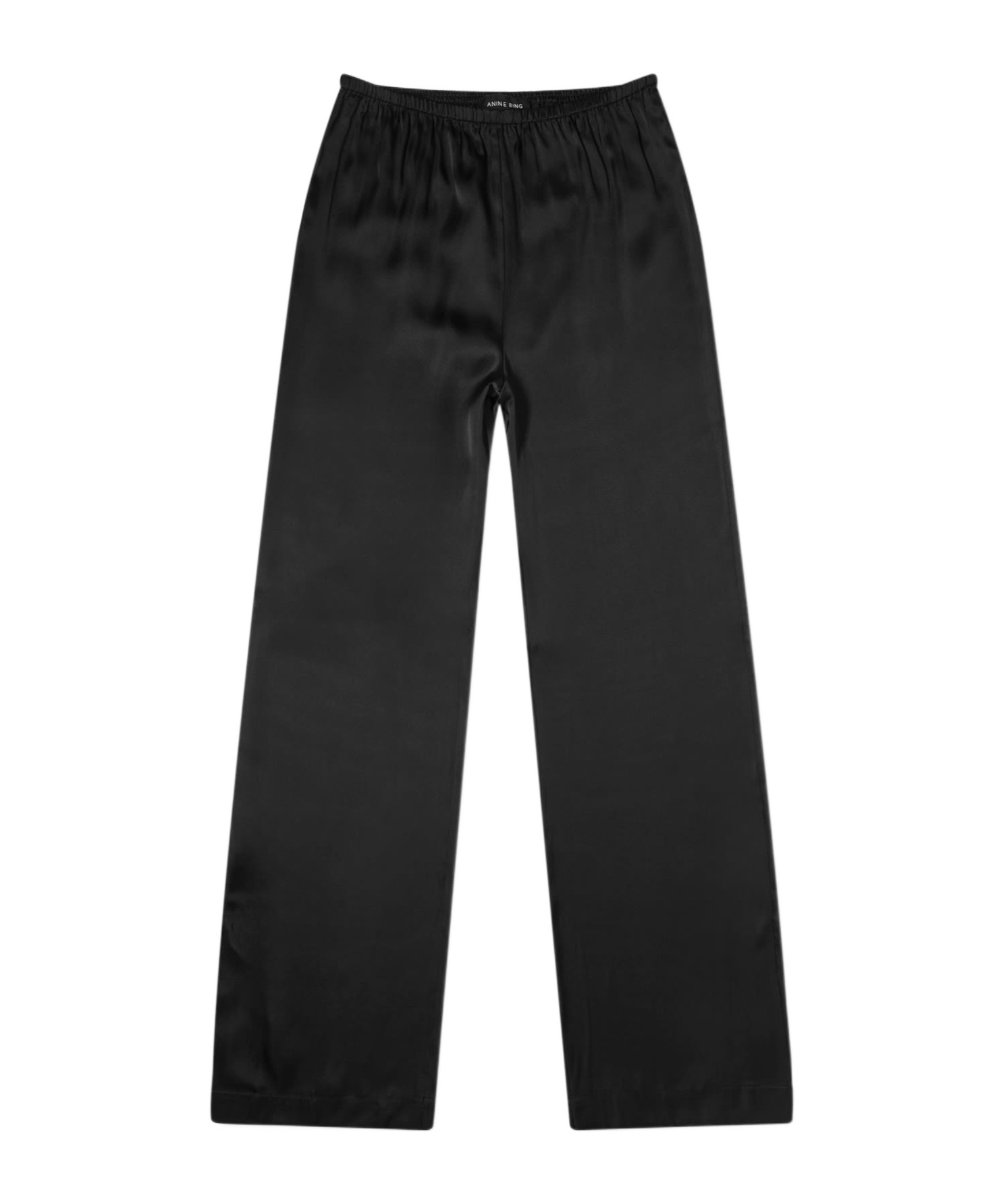 ANINE BING ANINE BING ADEN WIDE-LEG ELASTIC WAIST TROUSERS