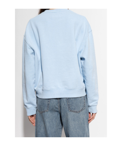 Samsoe & Samsoe Crew-neck Sweatshirt In Blue