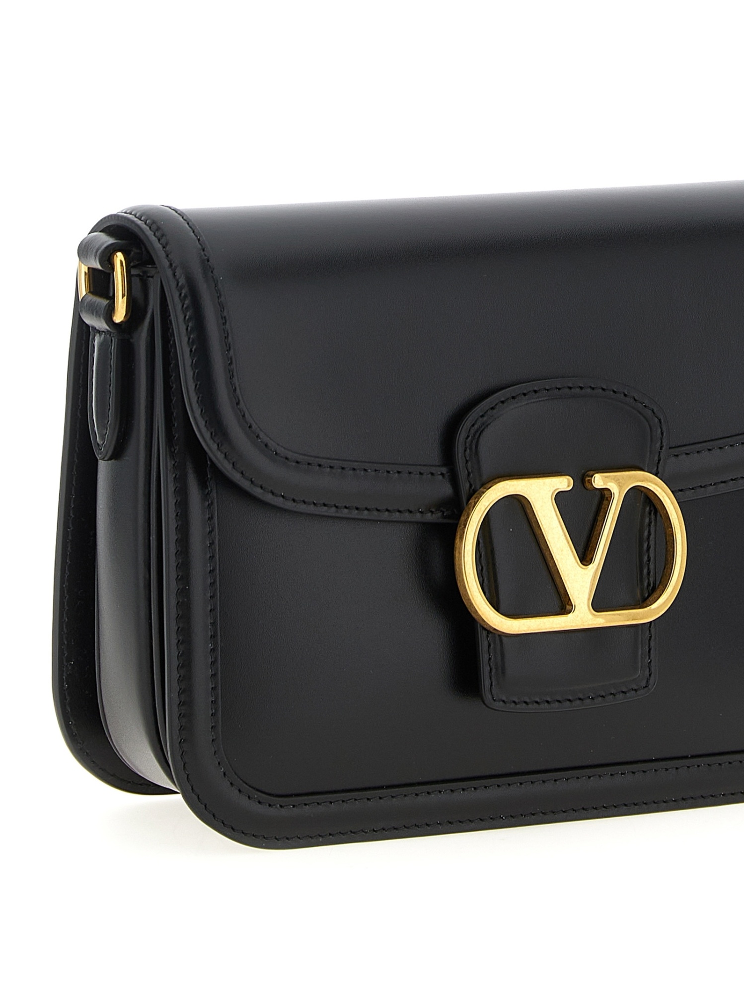 Valentino Garavani Garavani Alltime Calfskin Shoulder Bag