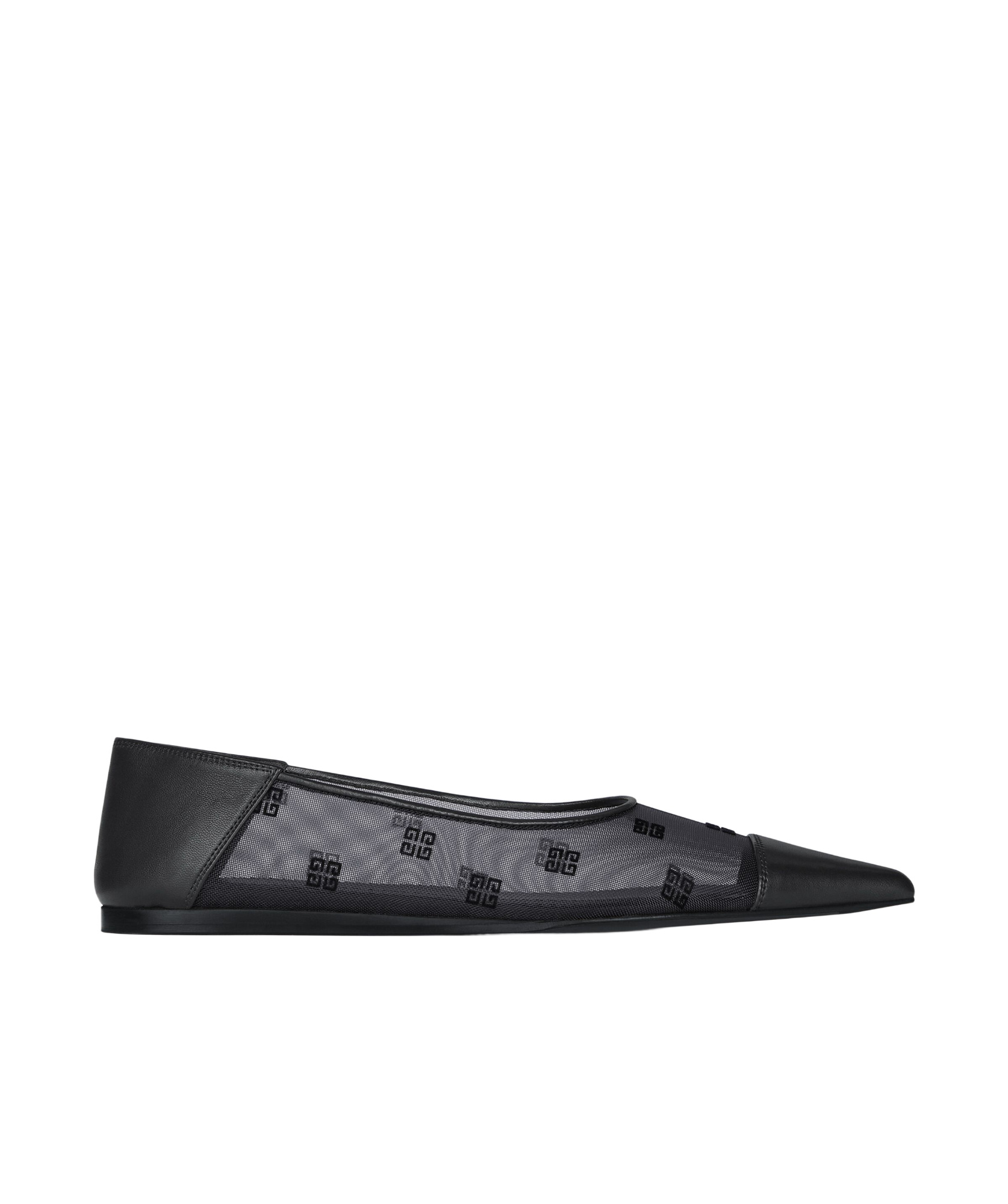 Givenchy Ballerina In 4g Mesh In Black