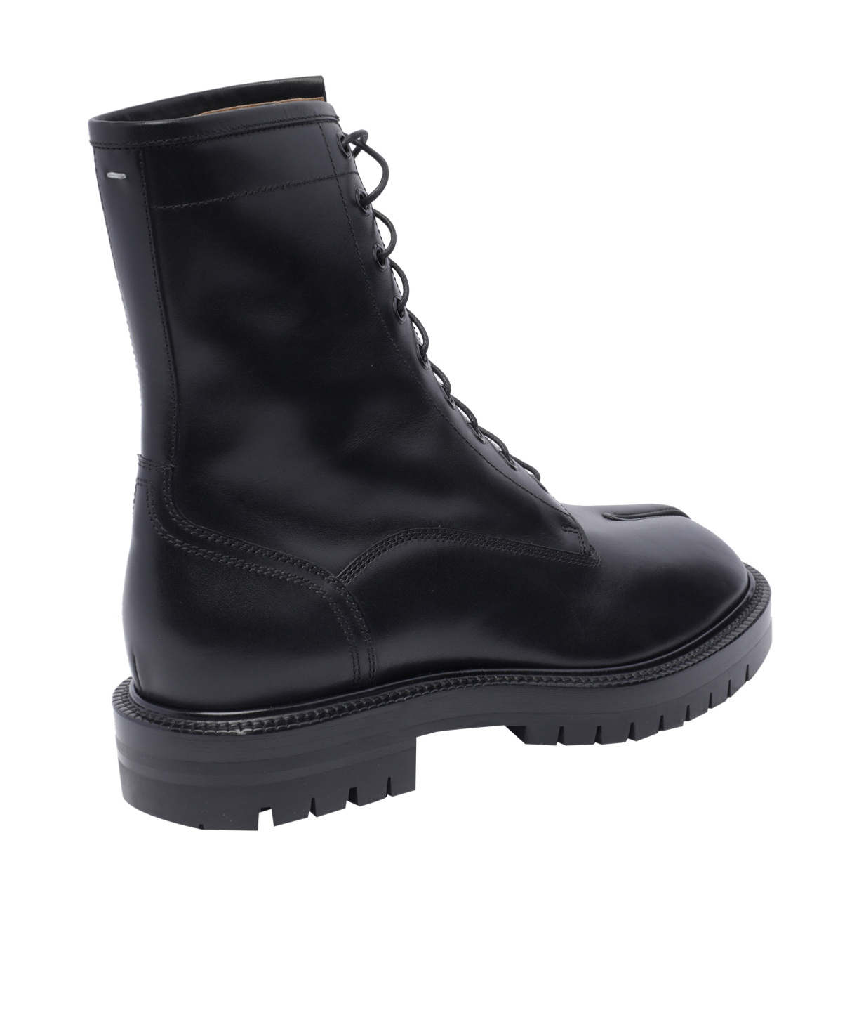 Maison Margiela Tabi Short Boots In Black