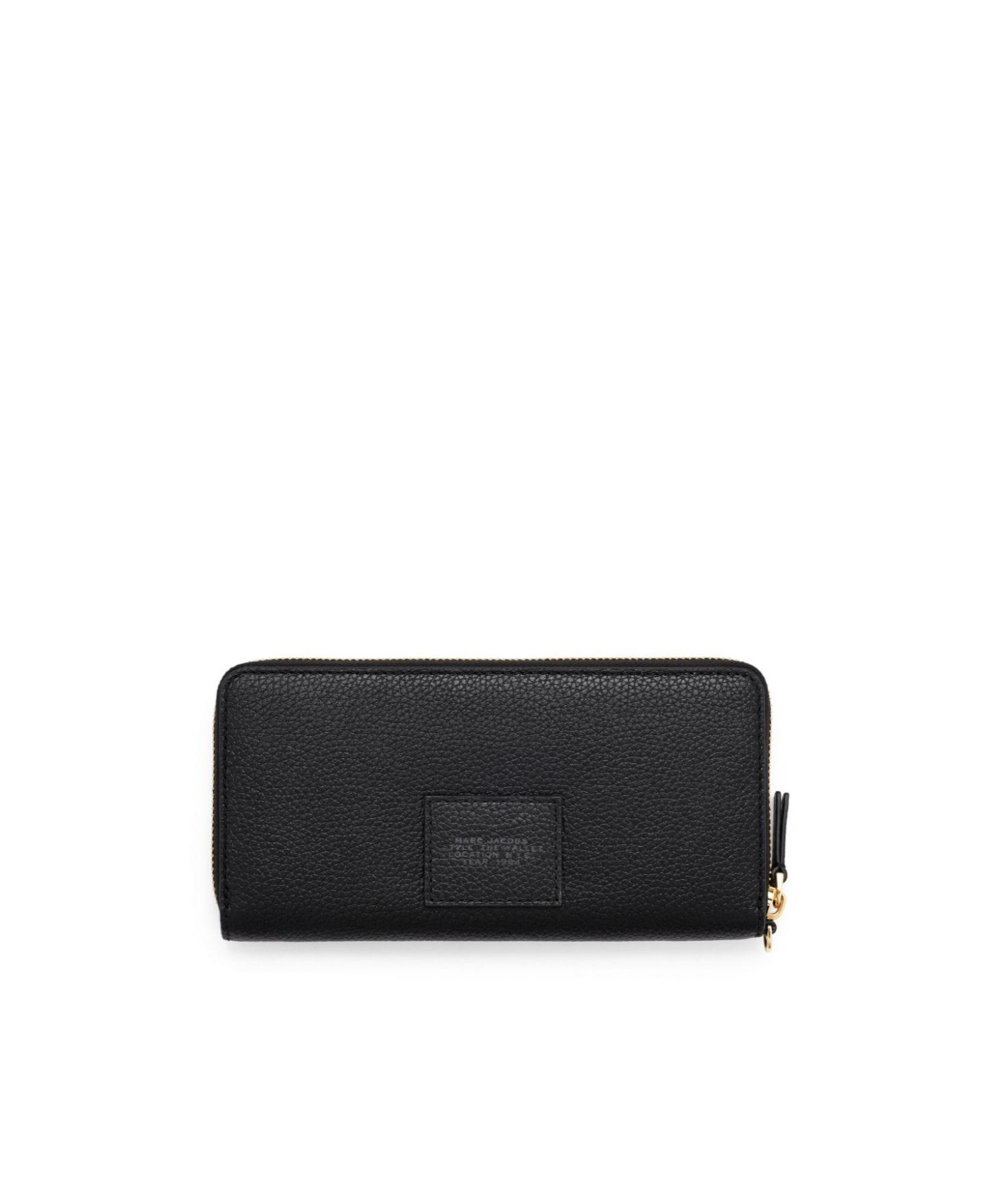 Marc Jacobs The Continental Zipped Wallet In Black