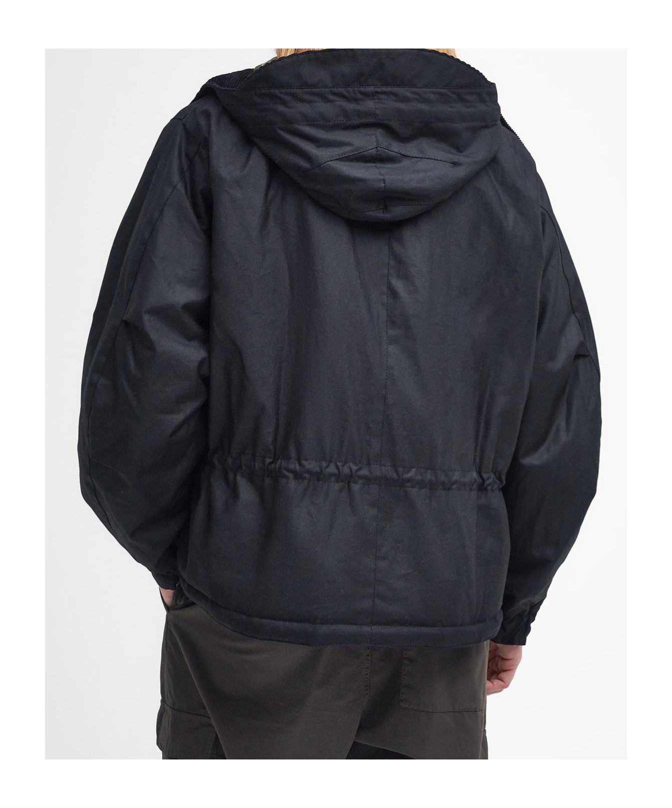 Shop Barbour Short Wind Coat In Black