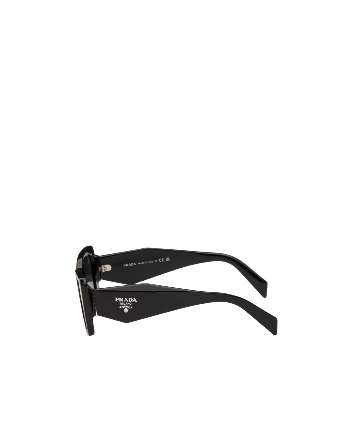 Prada Cat's Eye Frame Sunglasses In Black