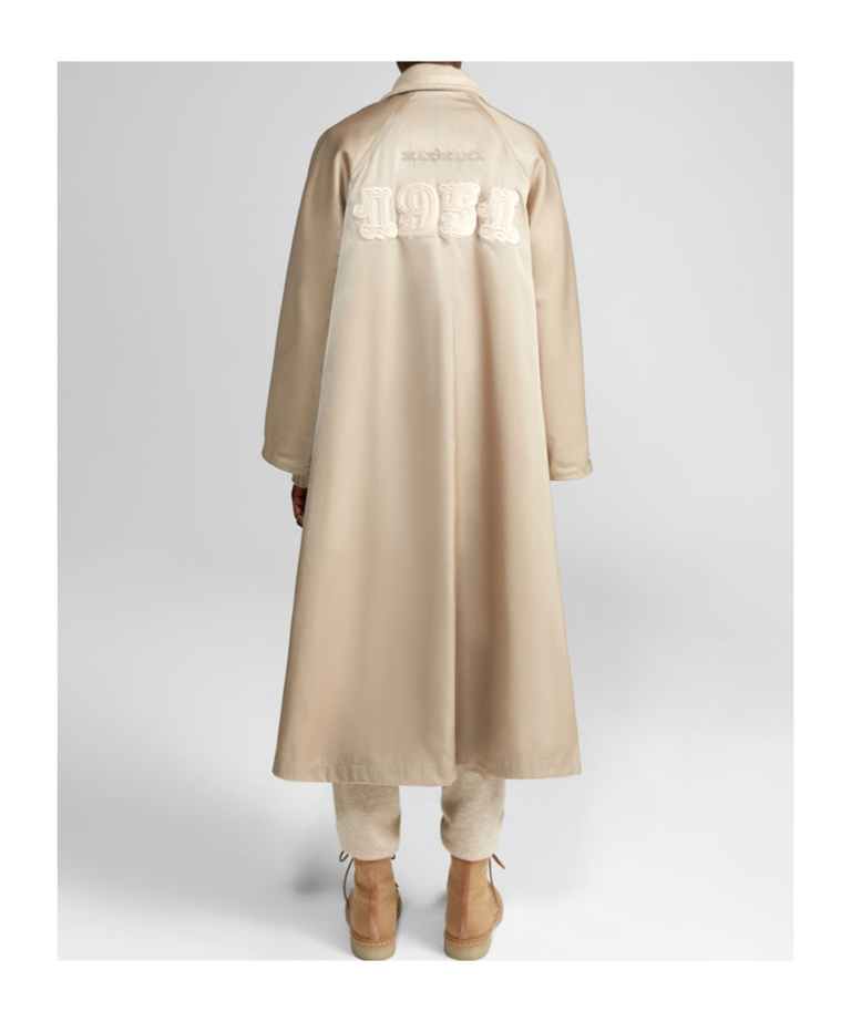 Shop Max Mara Double-sided Ludmilla Icon Coat In Nude