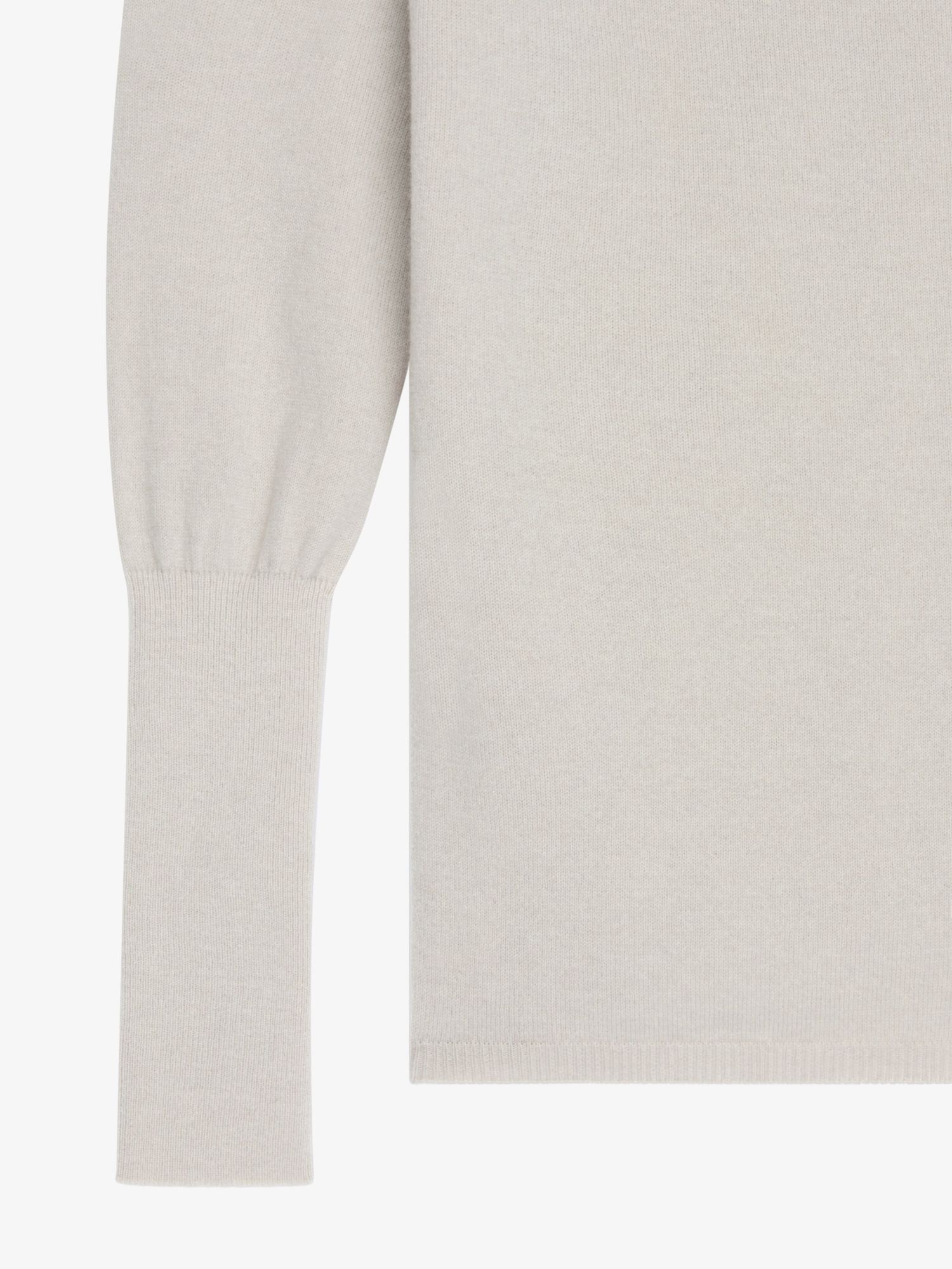 Givenchy Wool And Cashmere Asymmetrical Pendant Sweater In Light Brown