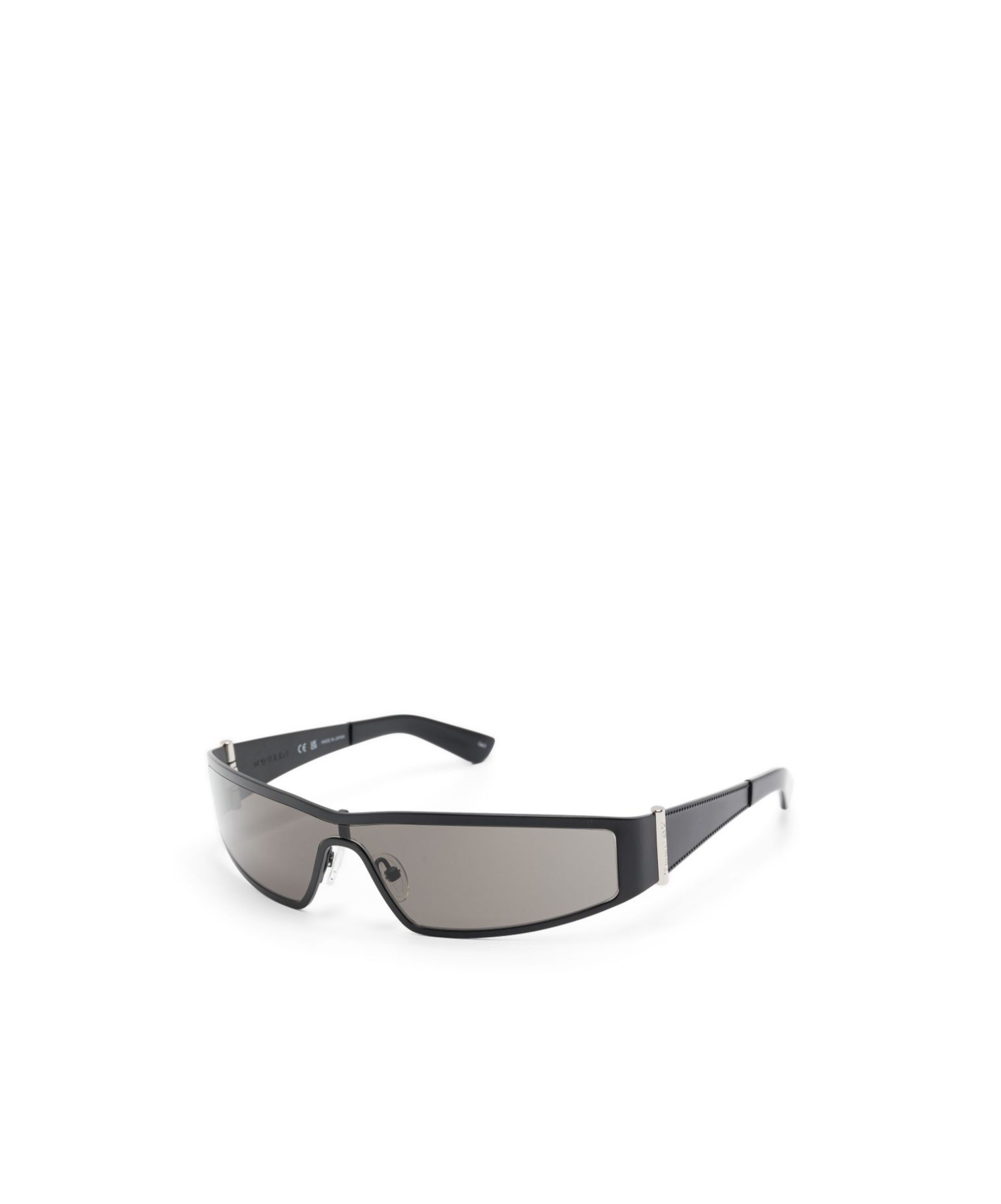 Alexander Mcqueen Eyewear Rectangular Frame Sunglasses In Gray