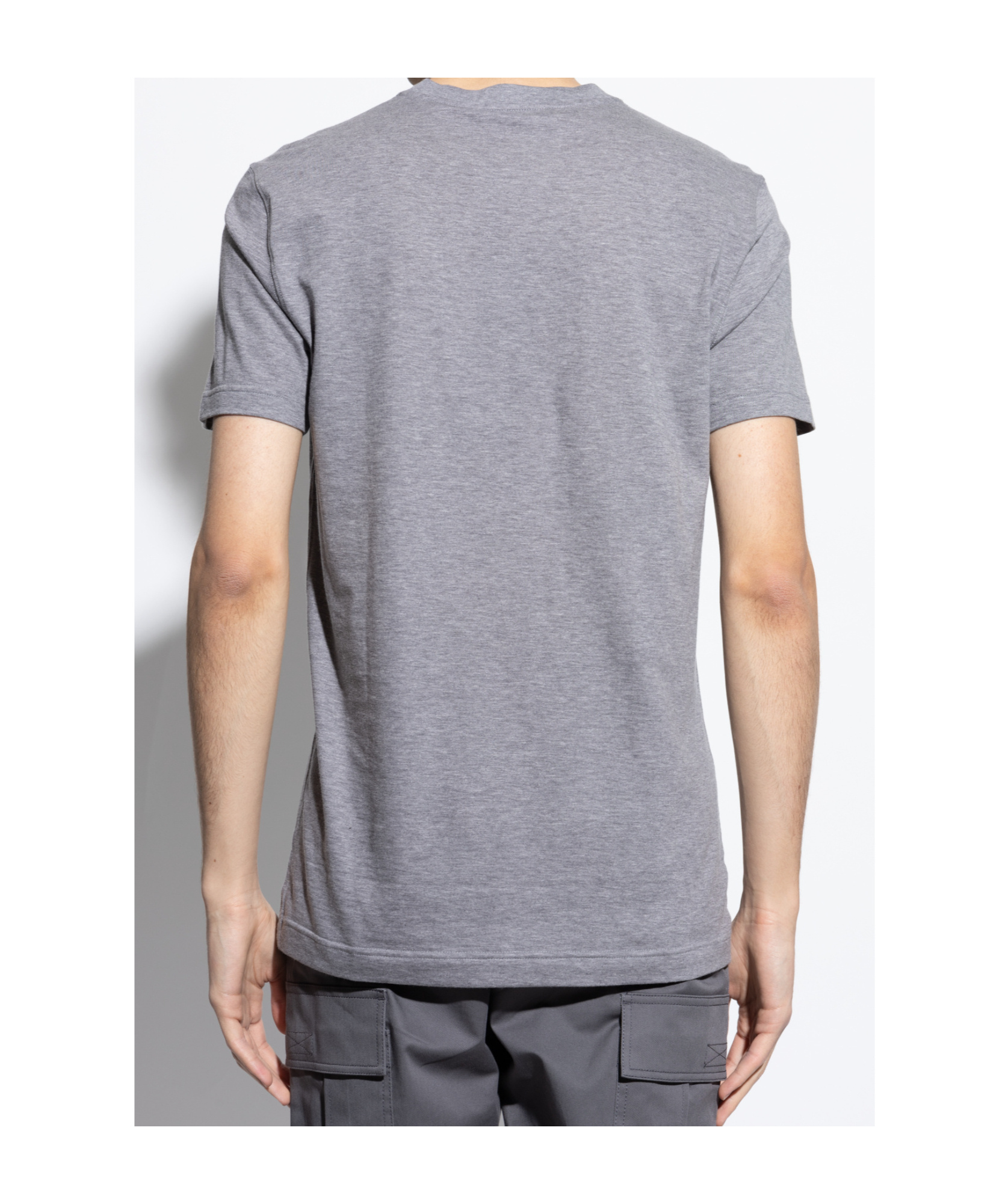 Dolce & Gabbana Short-sleeved T-shirt In Gray