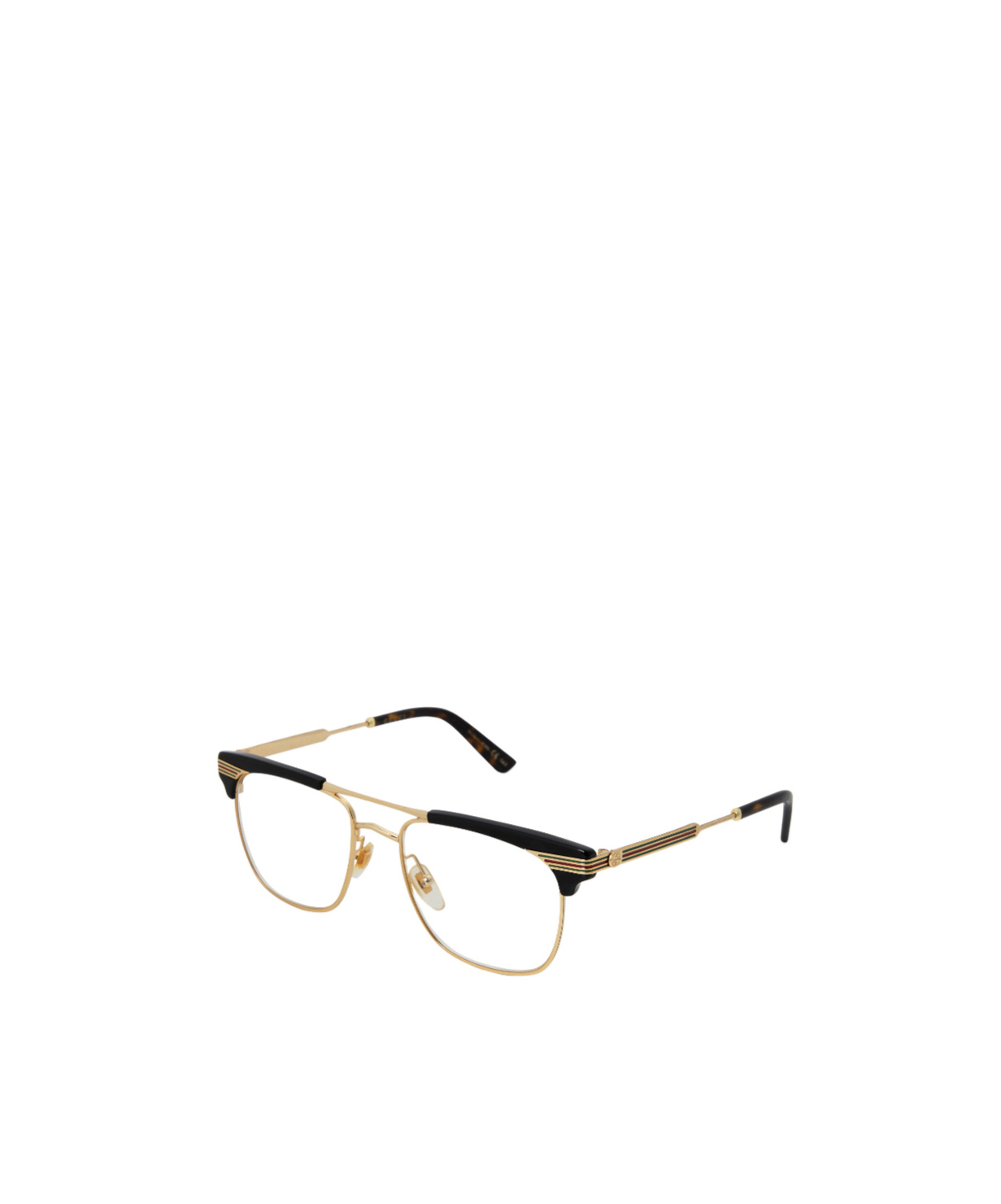 Gucci Mosaic Eyebrow Line Frame Optical Glasses In Multicolor