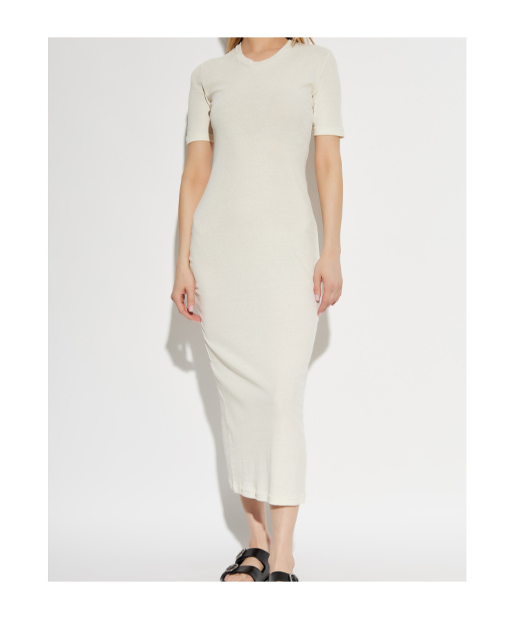 Jil Sander Cotton Midi Dress (pack Of Three) In White