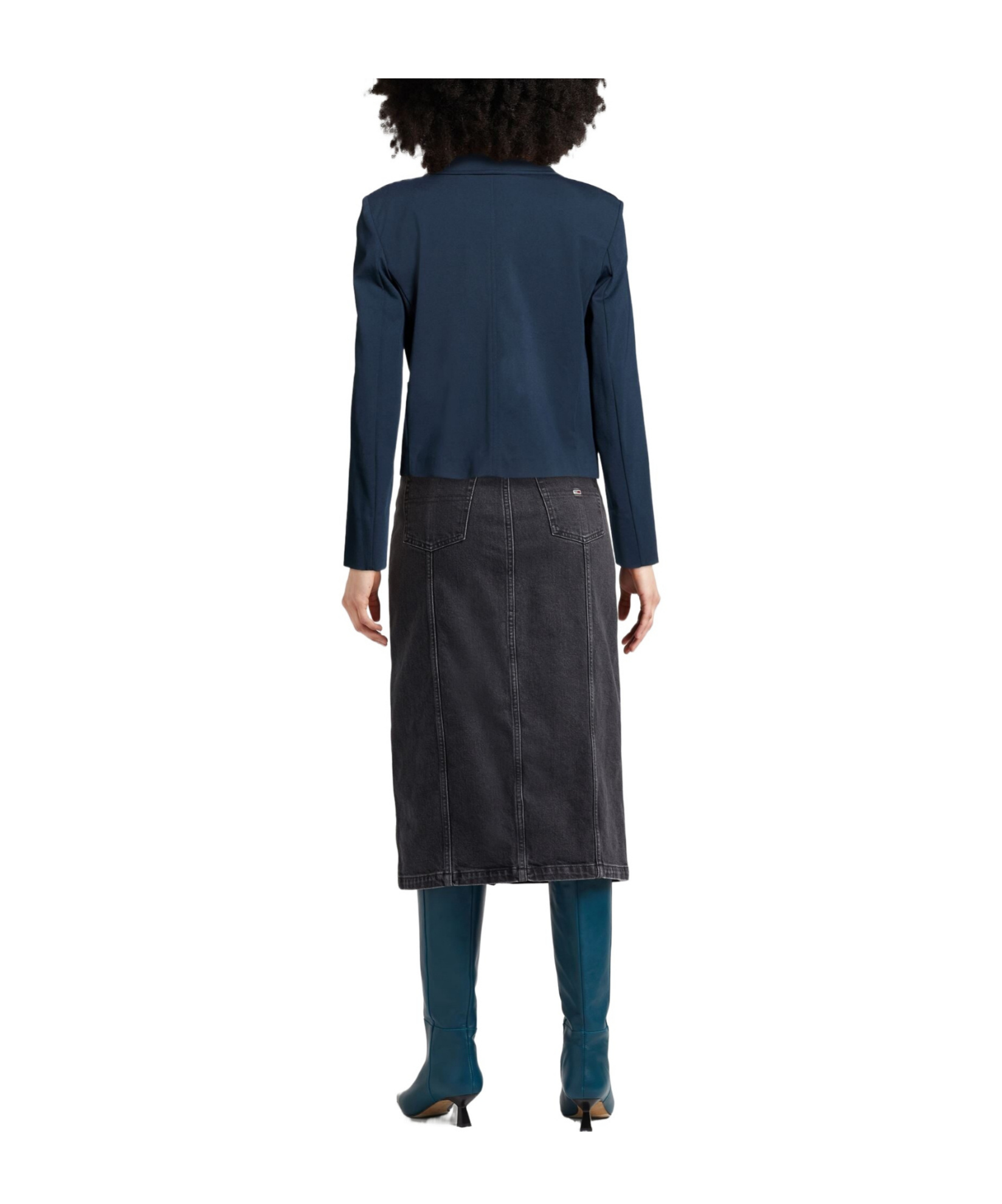 Maxco. Double-breasted Blazer In Blue