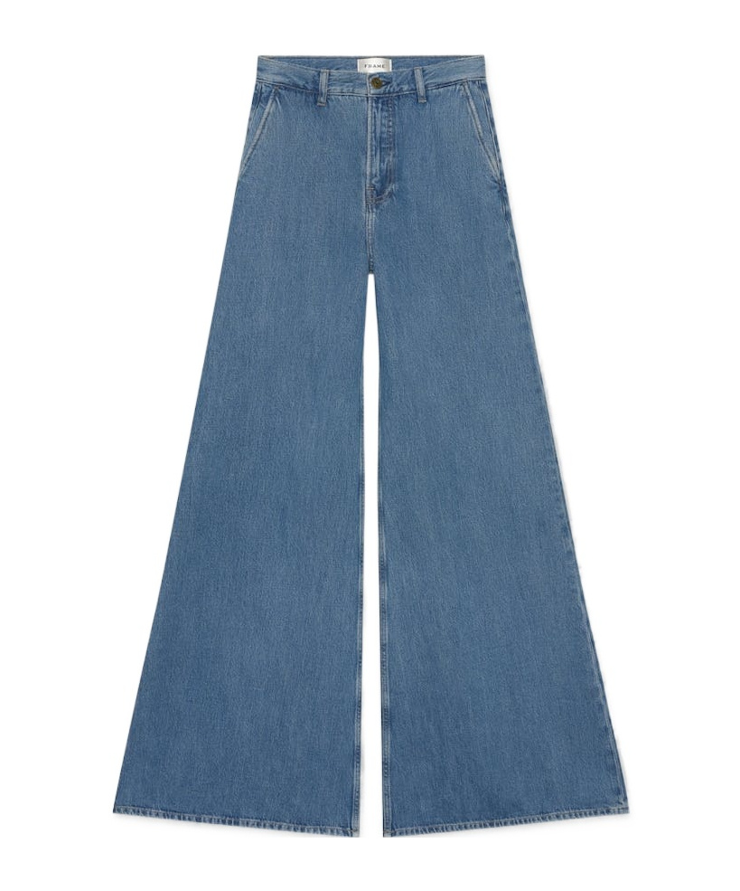 Frame Le Slim Palazzo In Blue