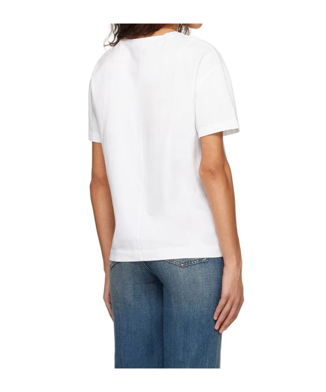 Rag & Bone Logo Round-neck T-shirt In White