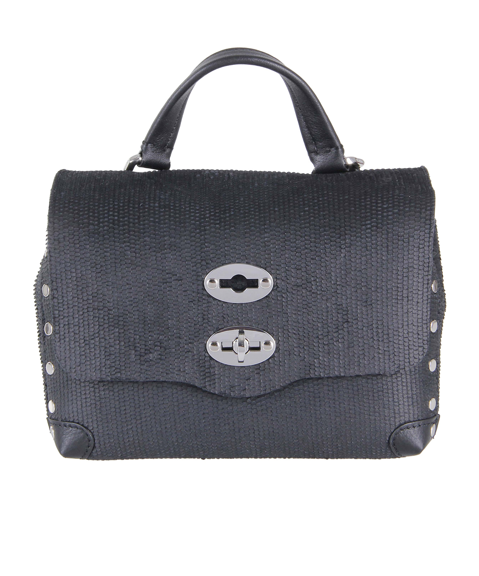 Zanellato Top Handle Shoulder Bag In Black