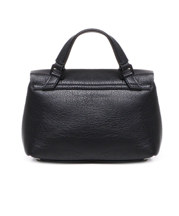 Zanellato Flip-top Shoulder Bag In Black