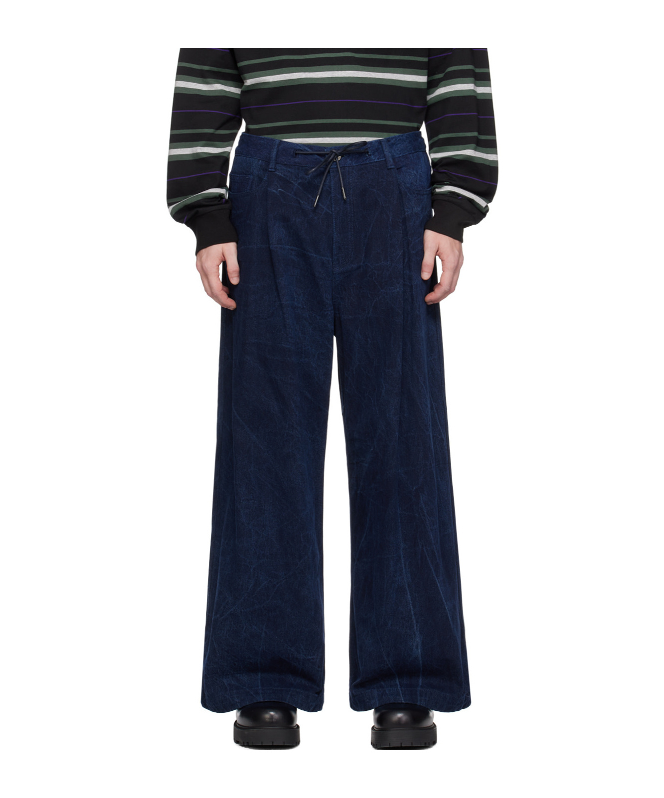 Shop Juunj Drawstring Jeans
