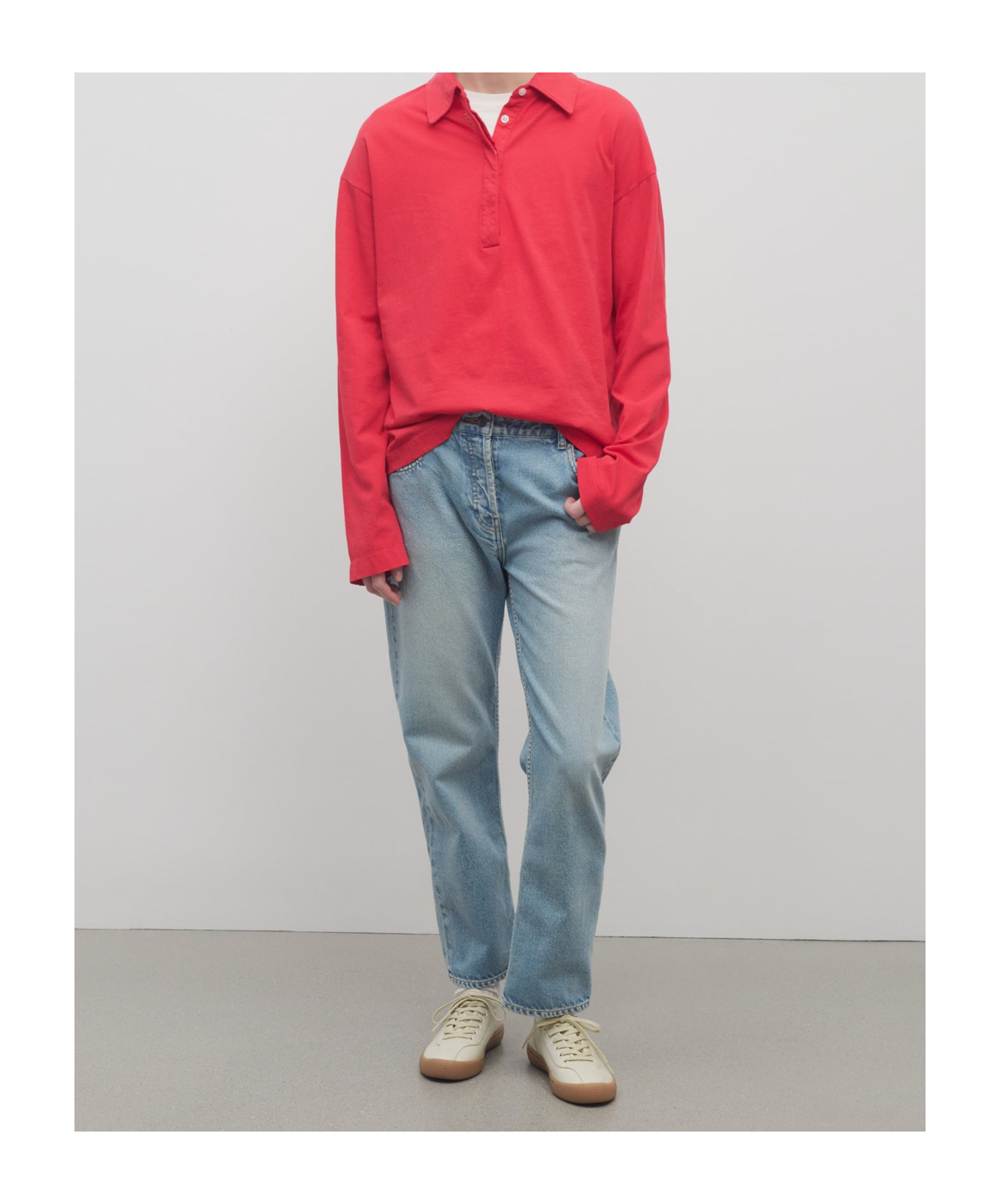 The Row Riaco Mid-rise Slim-leg Jeans In Blue