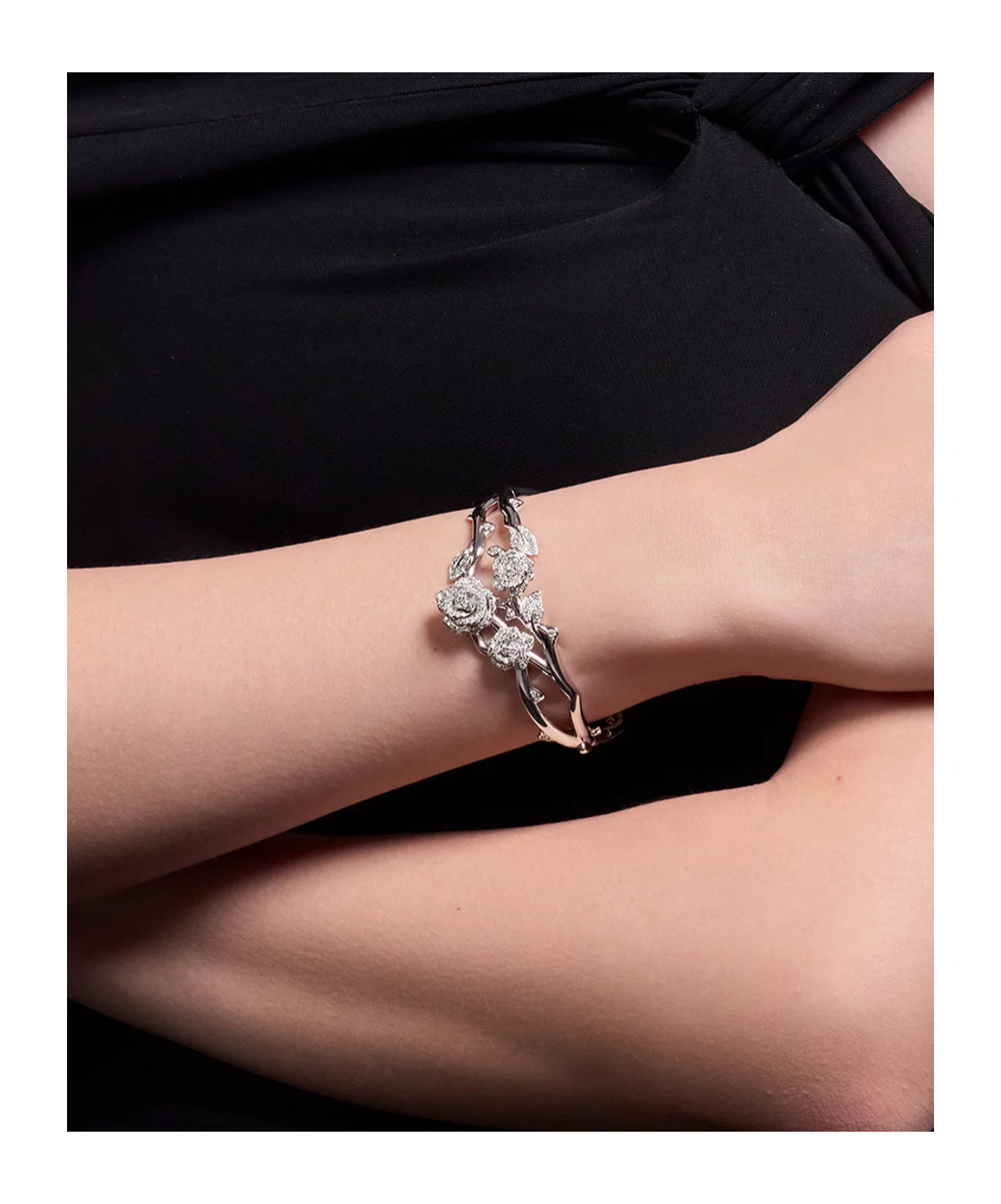Dior Rose Bagatelle Bracelet In Gray
