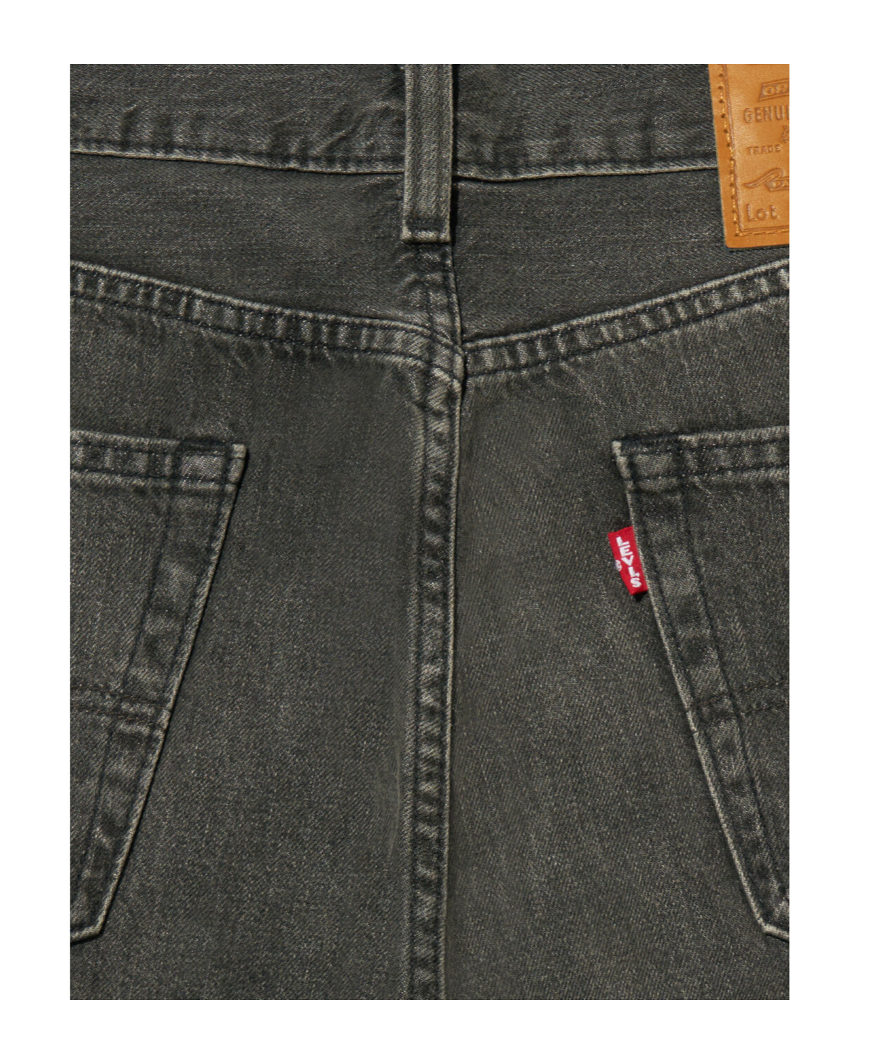 Levi's Belt-loop Jeans In Black