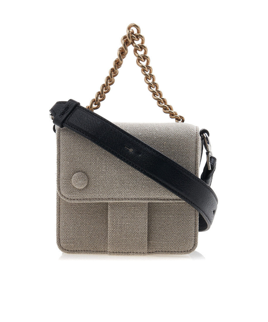 Maison Margiela New Lock Square Shoulder Bag In Black