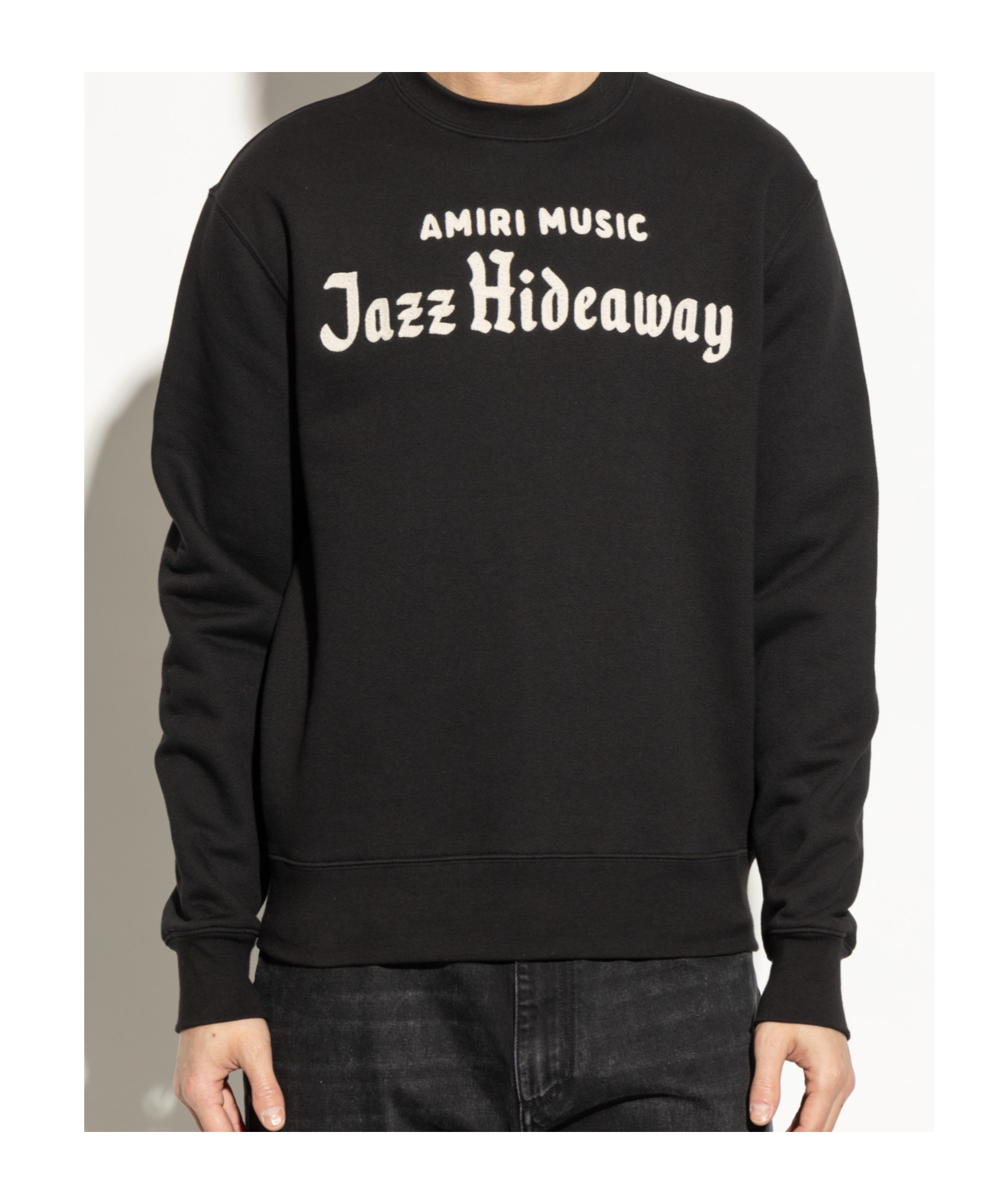 Amiri Jazz Hideaway Sweatshirt In Black