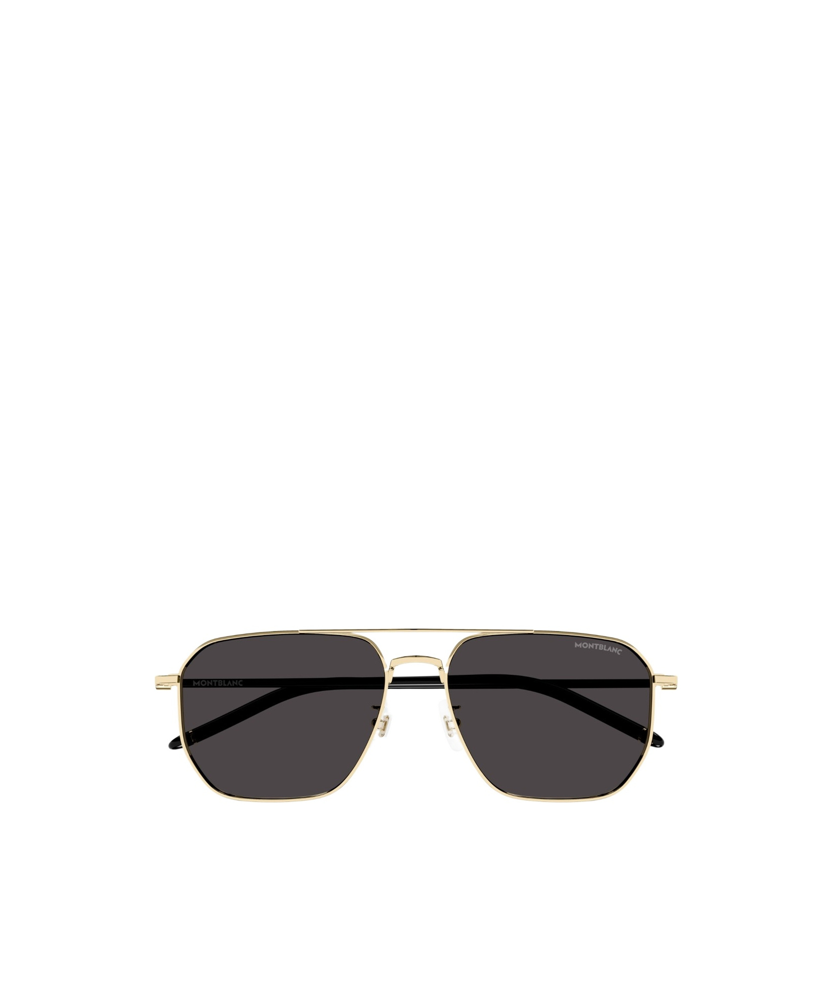 Montblanc Pilot-frame Sunglasses In Black