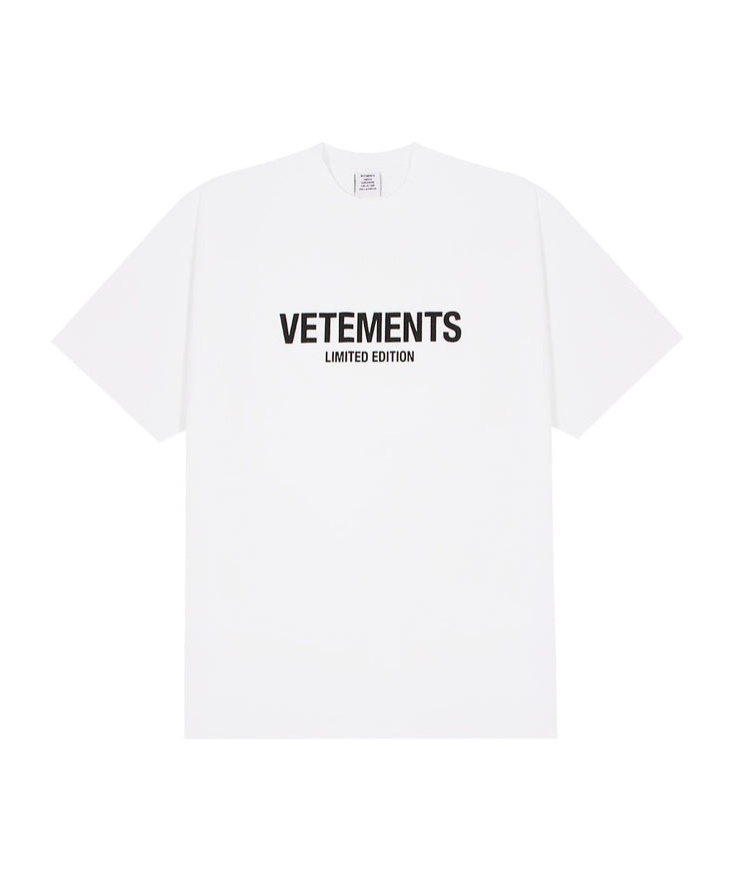 Shop Vetements Limited Edition T-shirt In White