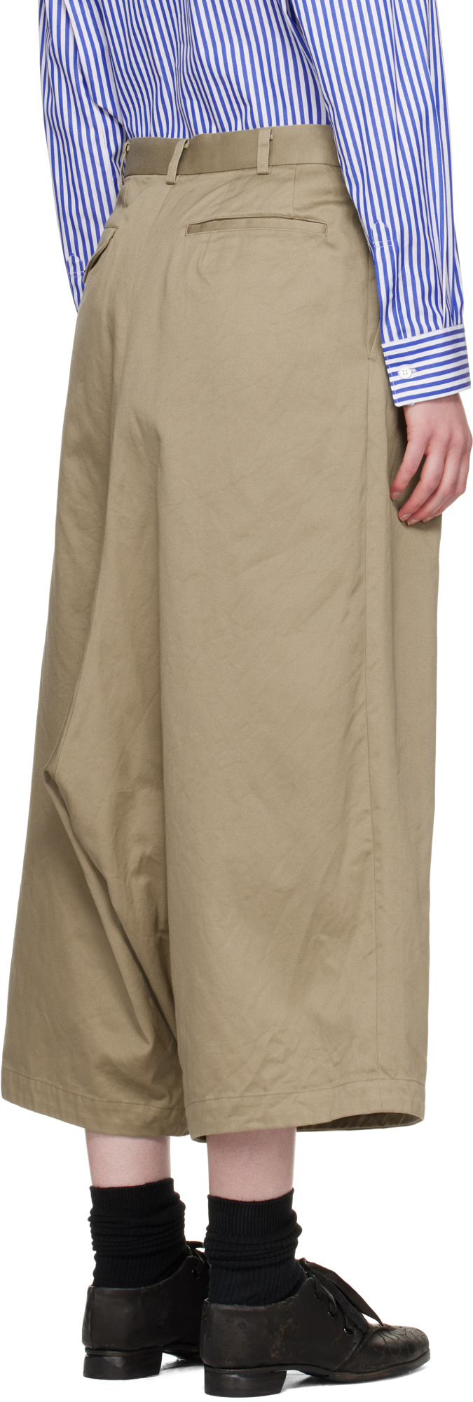 COMME DES GARÇONS BELT LOOPS SLACKS 