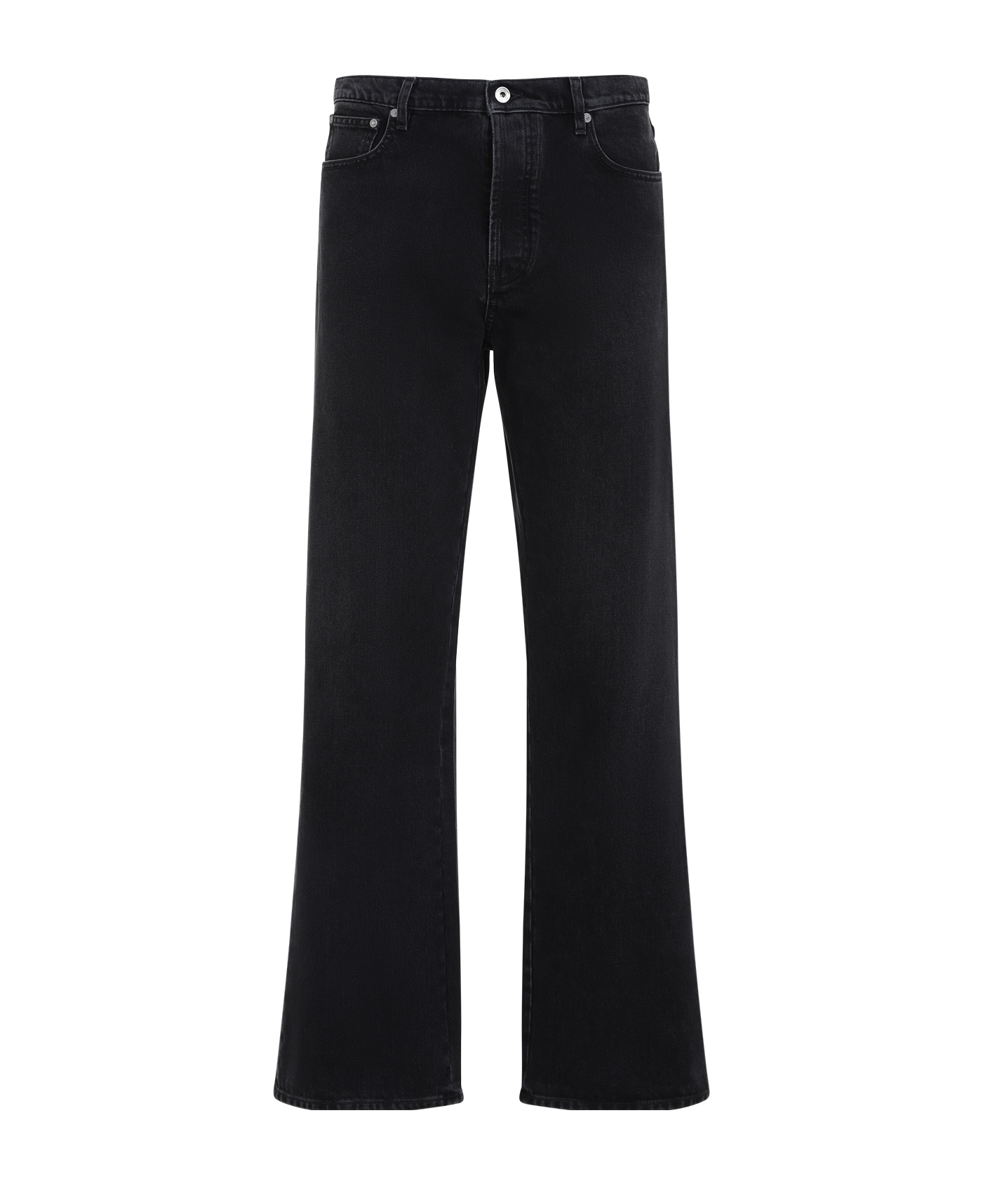 Off-white Relaxed Fit Diag Jeans In Black