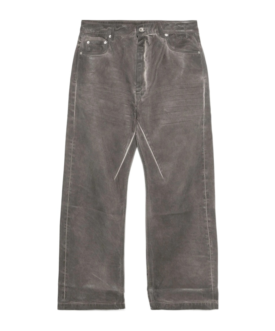 Rick Owens Drkshdw Geth Jeans In Gray