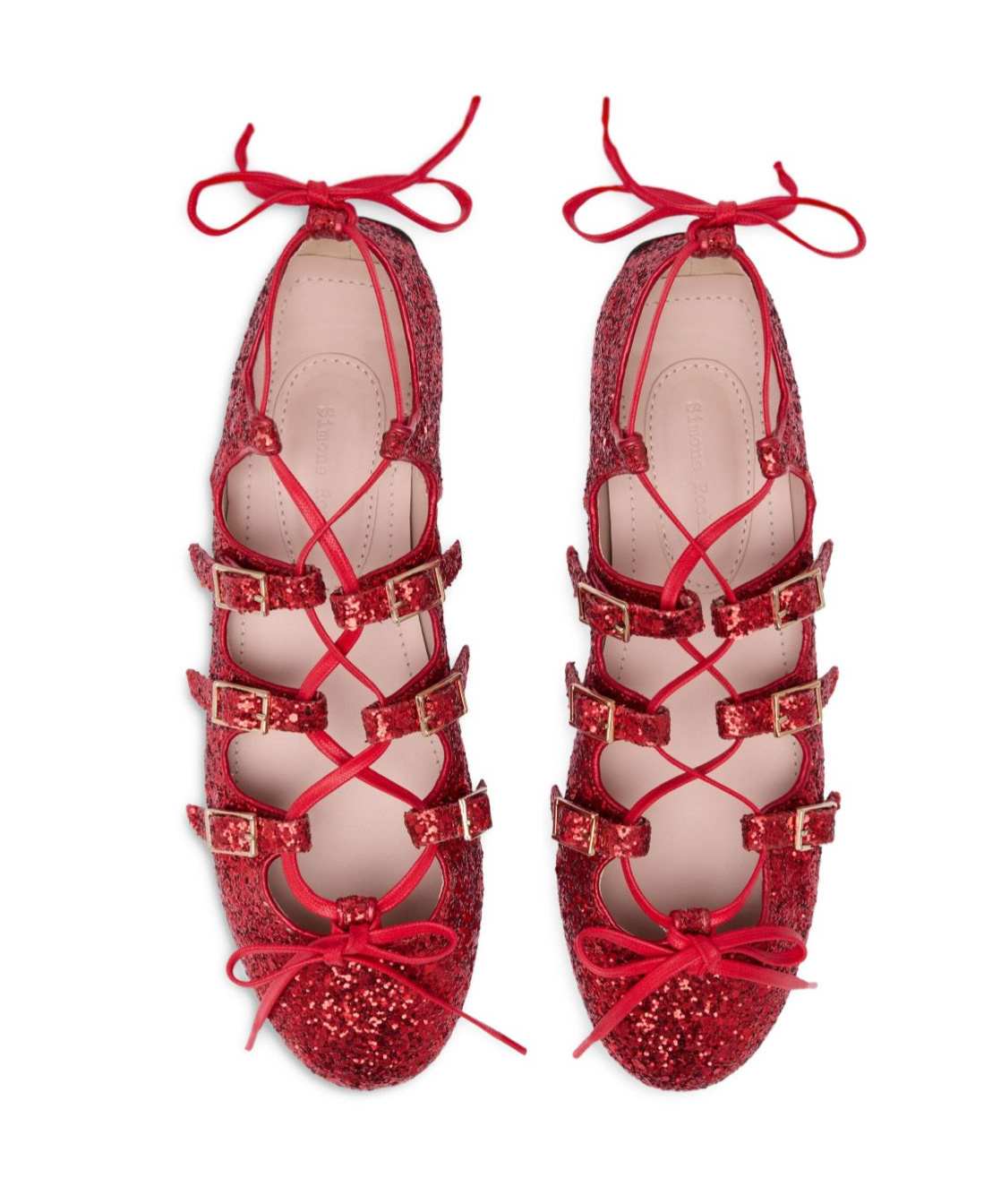 Simone Rocha Ghillie Ballerina Shoes