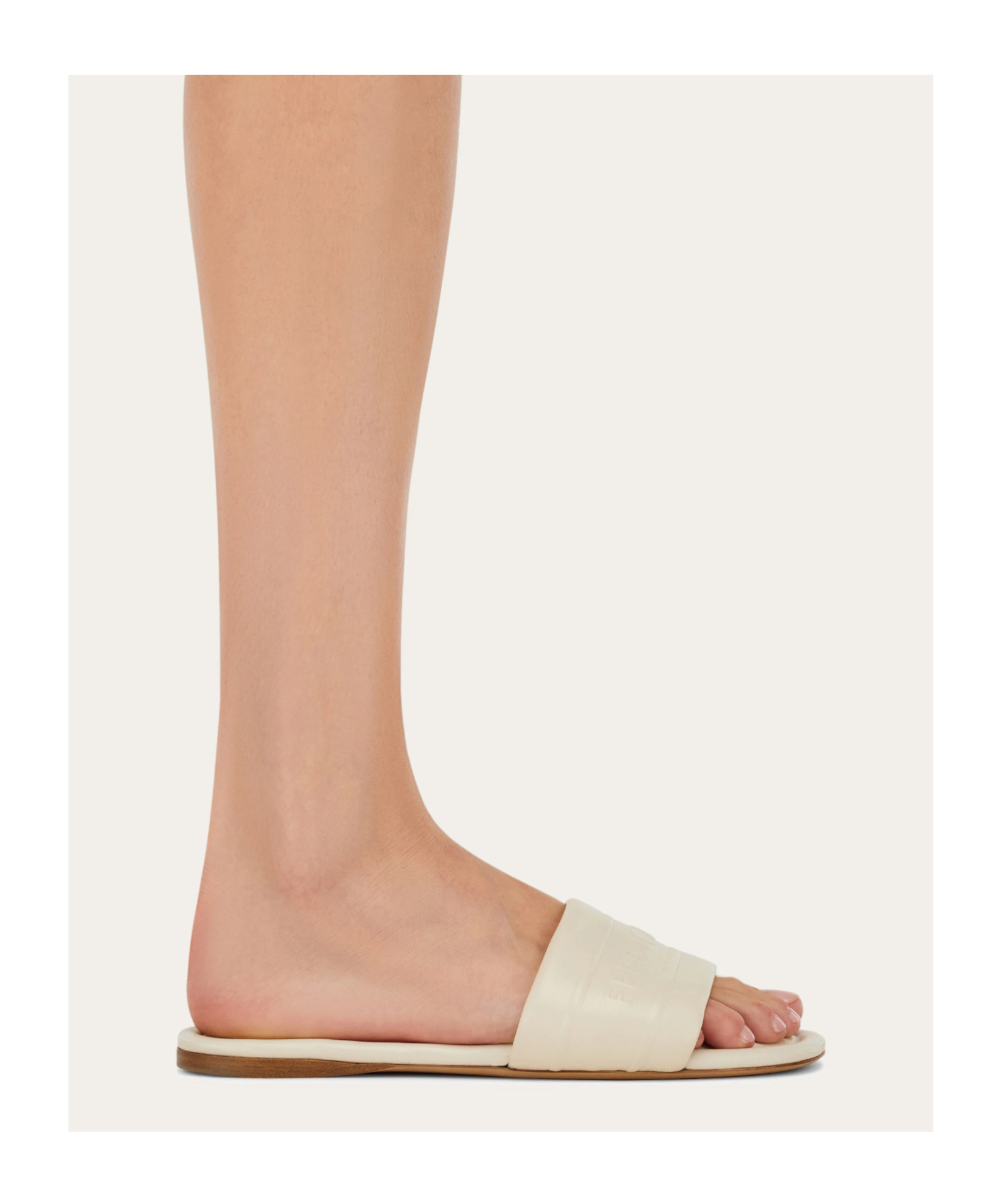 Ferragamo Slide With Logo