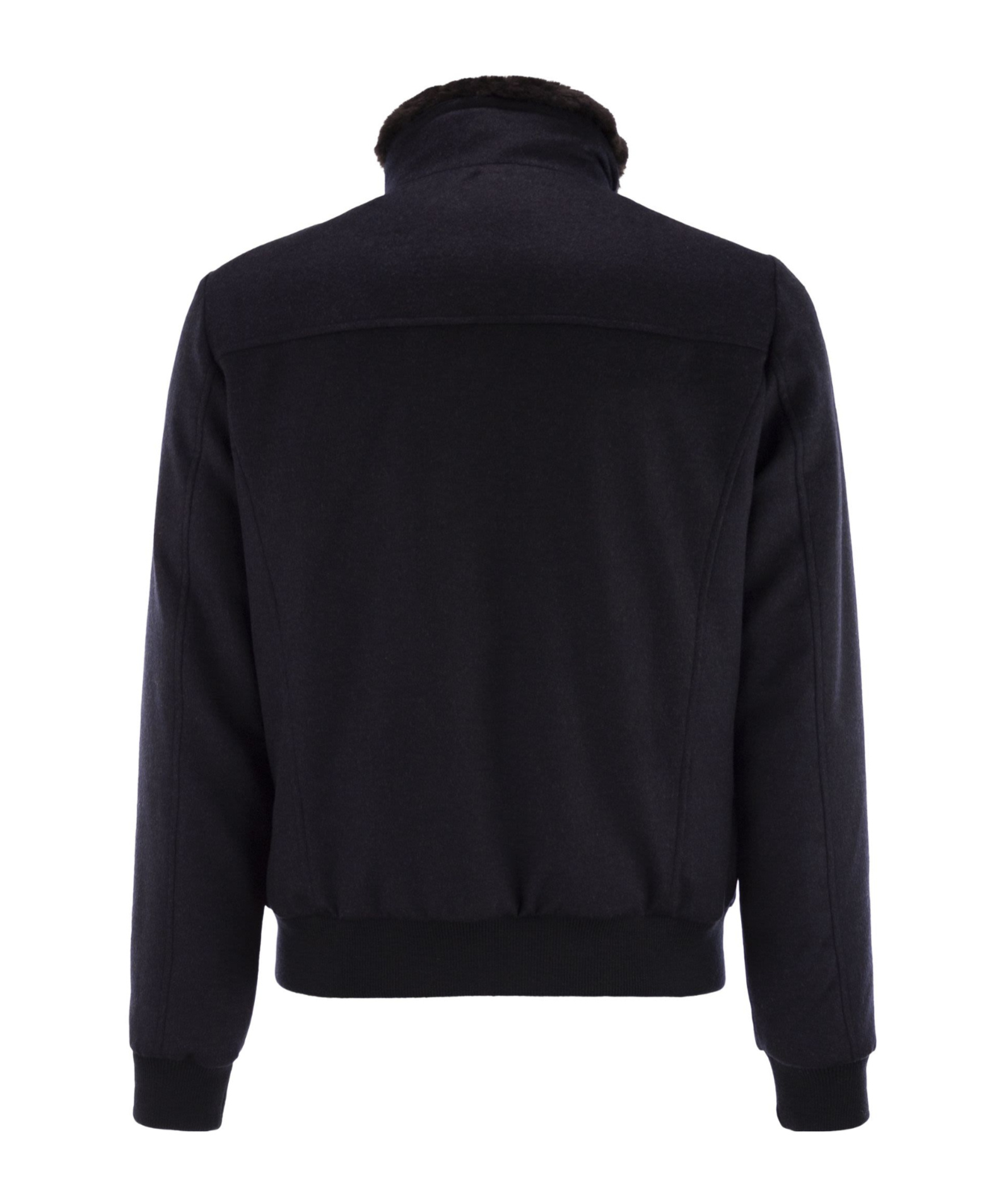 Moorer Long-sleeved Down Jacket In Blue