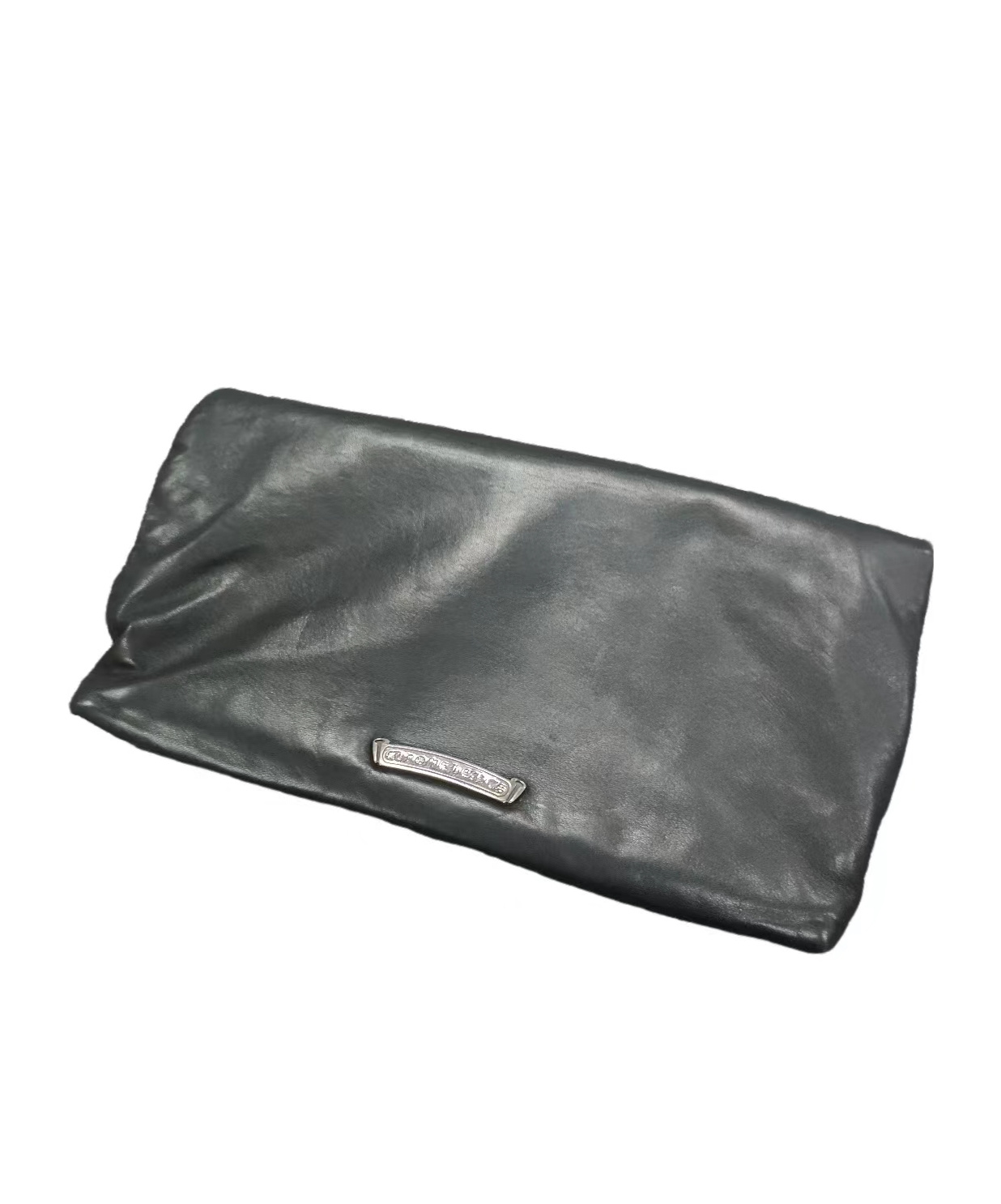 Chrome Hearts Rectangular Clutch In Black