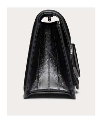 Valentino Loc1 Shoulder Bag In Black