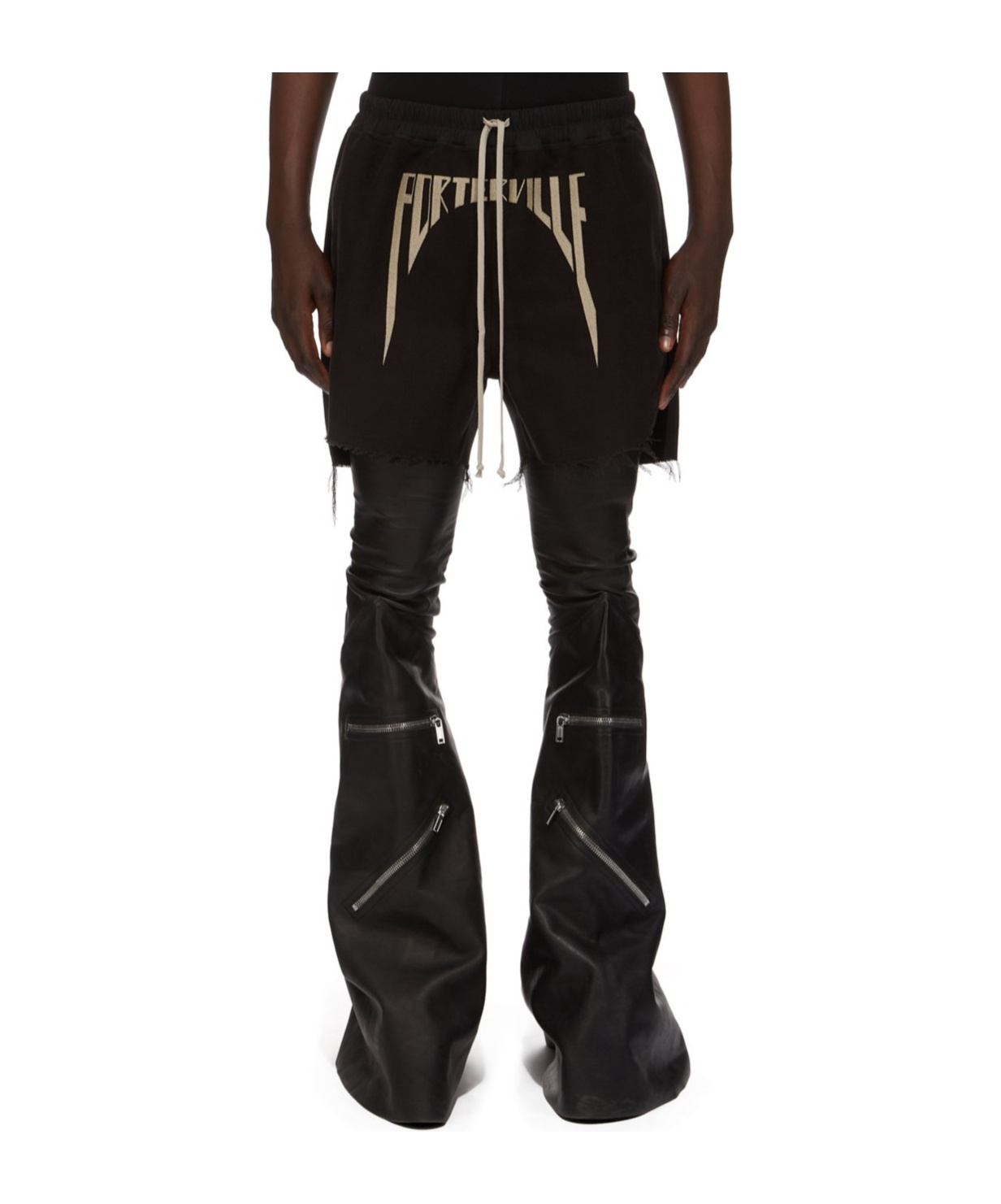 Rick Owens Drawstring Shorts In Black