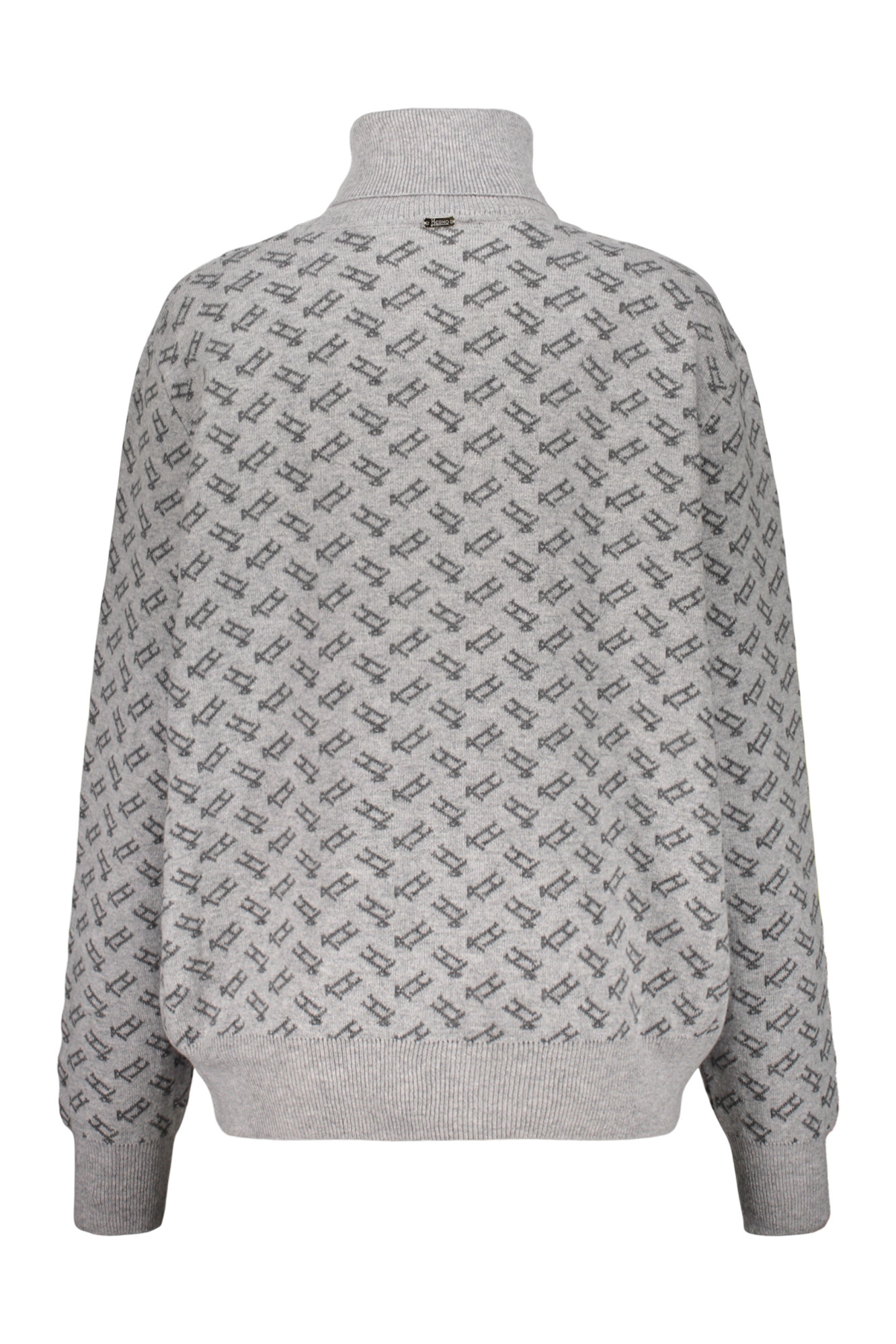 Herno Turtleneck Sweater In Gray