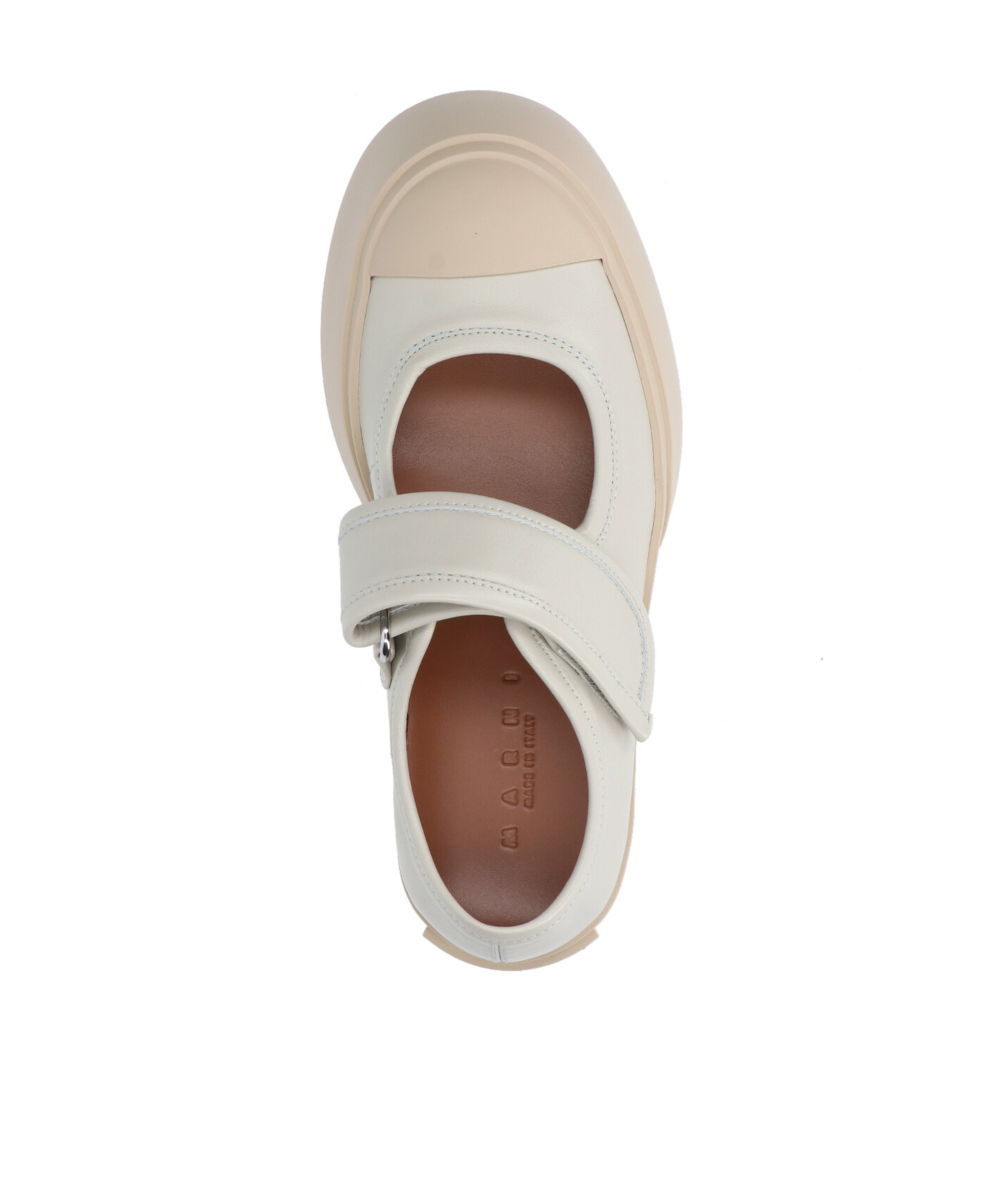 Marni Mary Jane Round-toe Sneakers In Pink