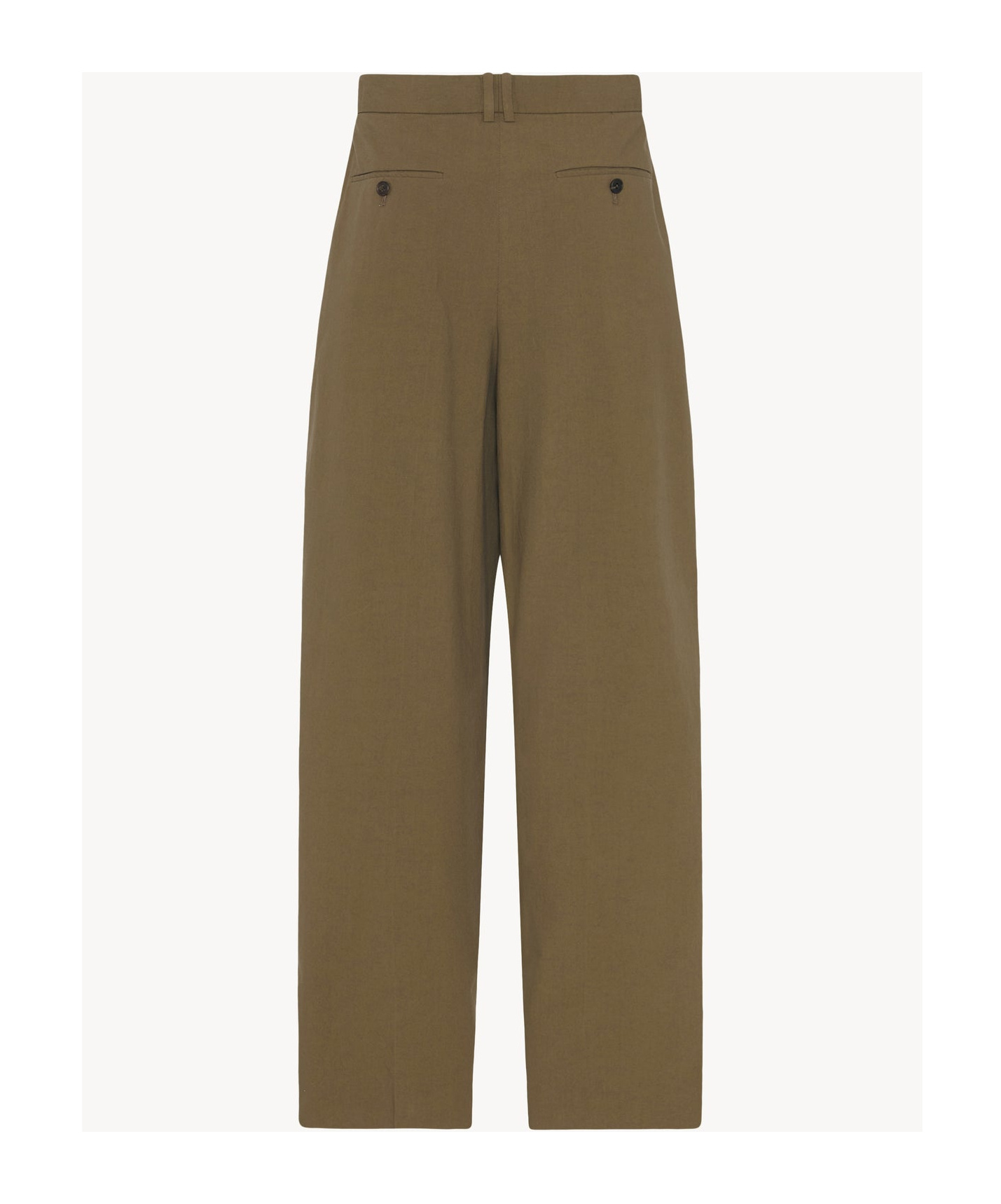 The Row Belt Loop Track Pants In Green